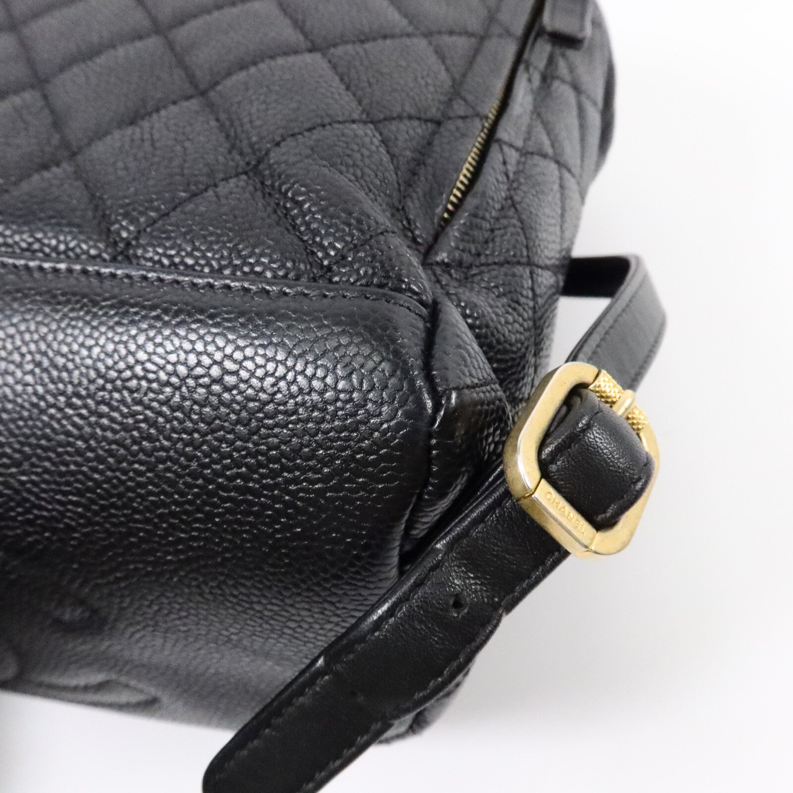 CHANEL 牛皮皮革Filigree Backpack背包