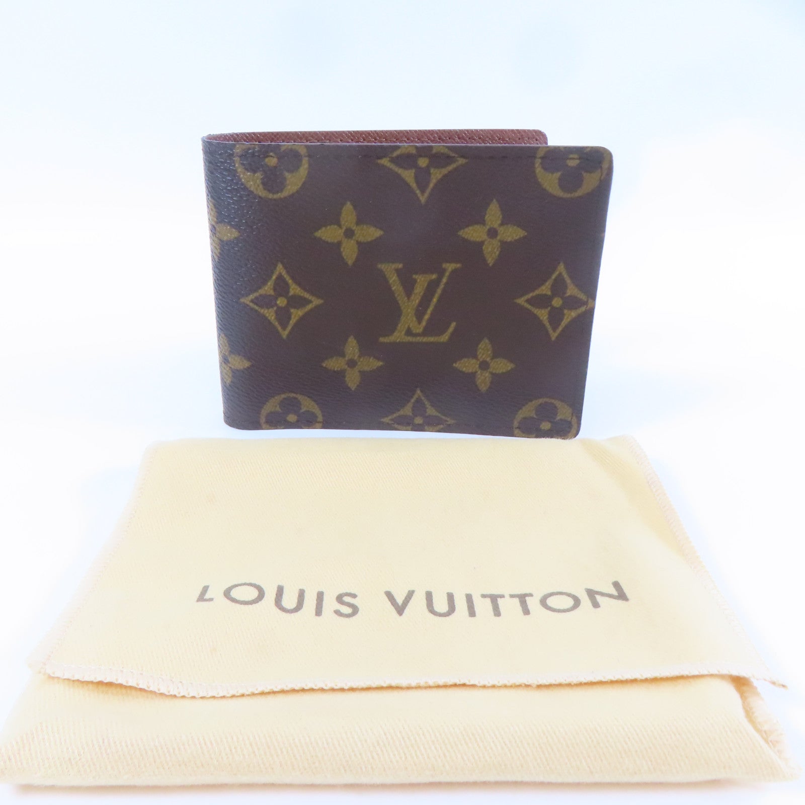 LOUIS VUITTON Monogram Wallet錢包啡色