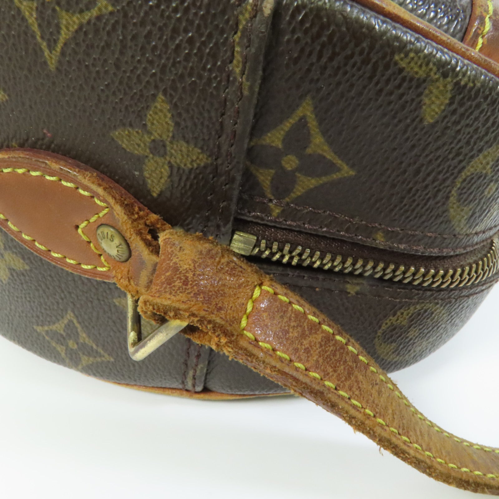 LOUIS VUITTON Monogram Blois金扣肩背袋棕色