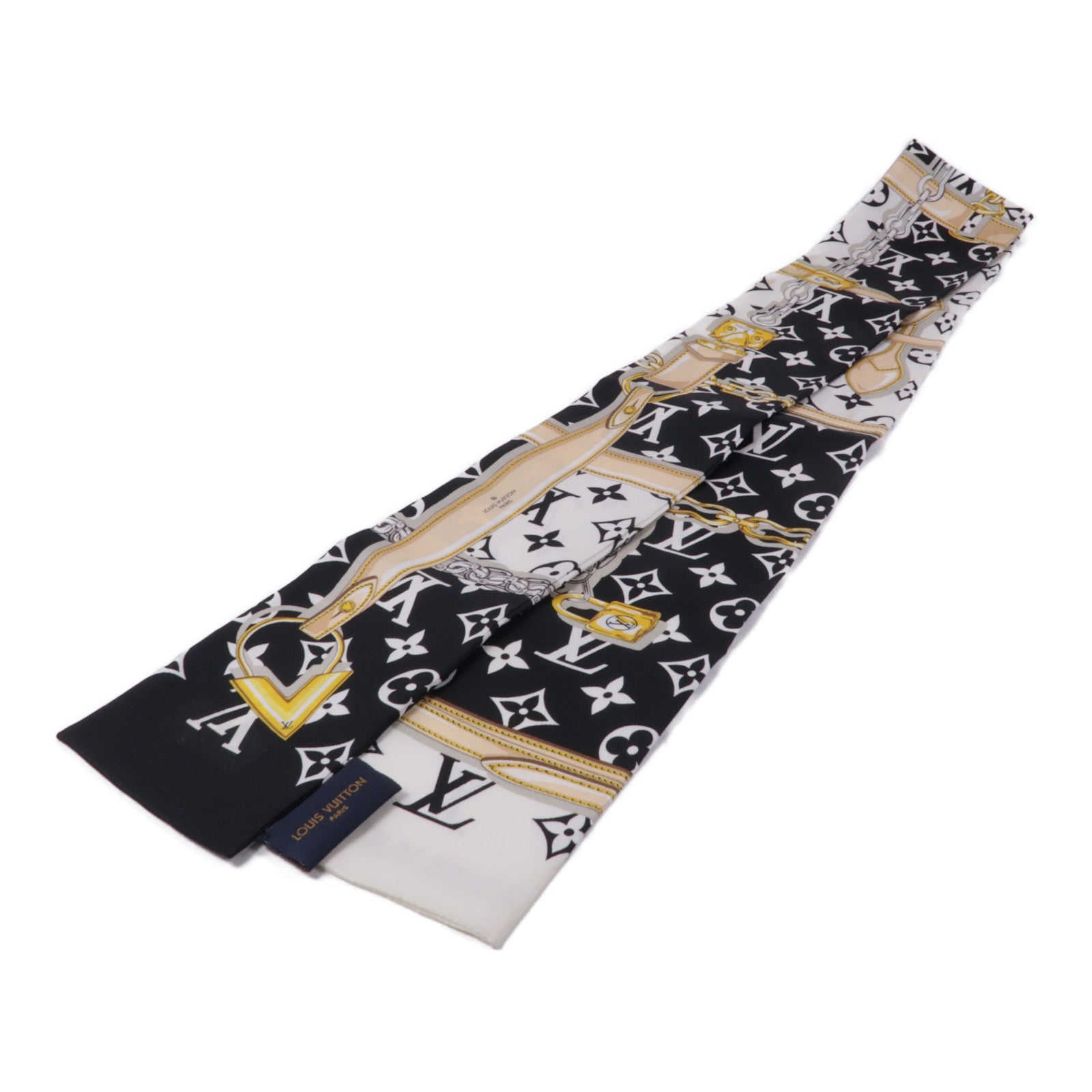LOUIS VUITTON 絲質Monogram Confidential Bandeau絲巾
