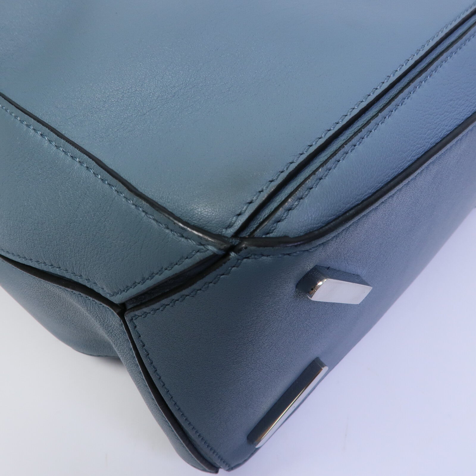 LOEWE 牛皮皮革Puzzle手挽肩背兩用袋