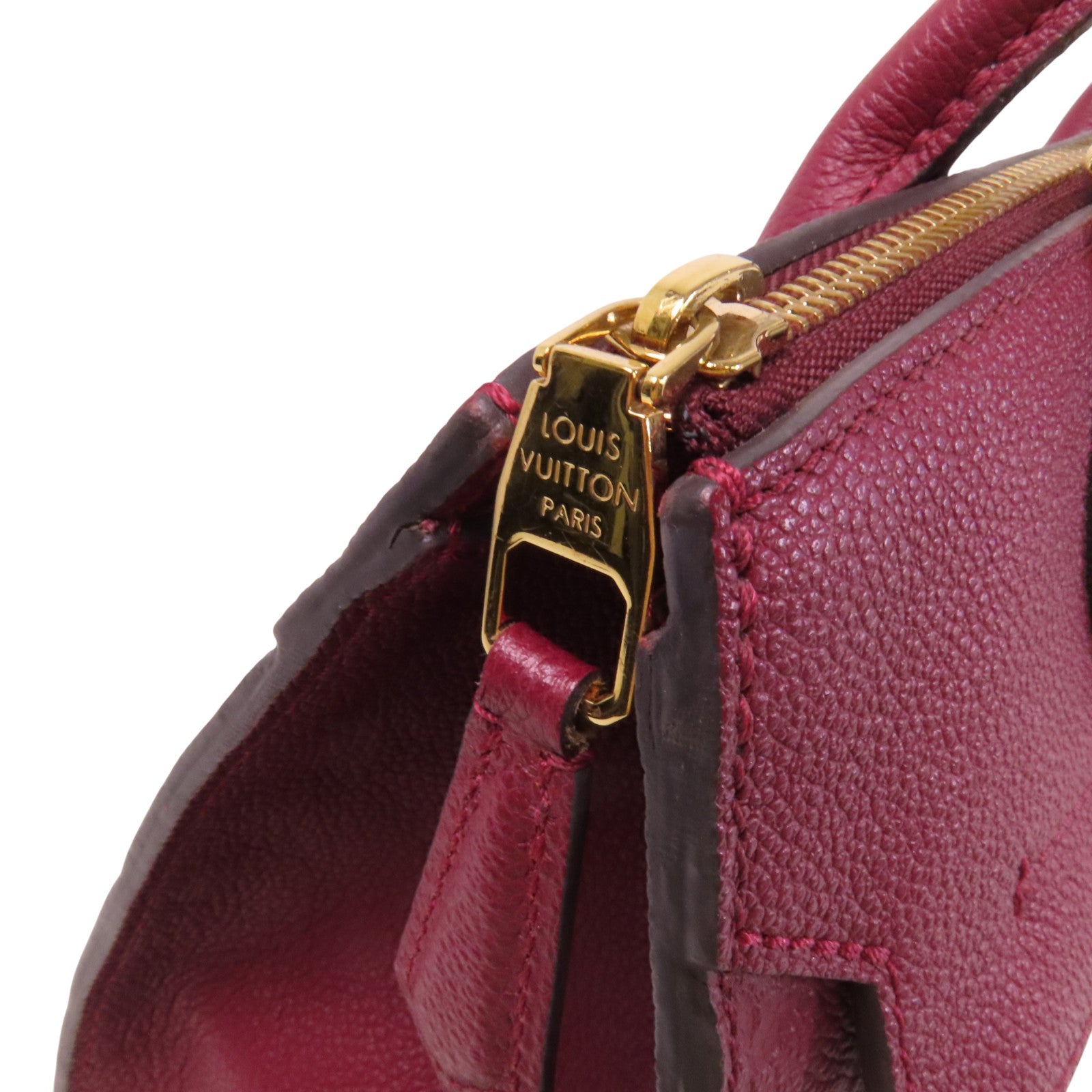 LOUIS VUITTON Monogram Empreinte Pont Neu金扣手挽袋