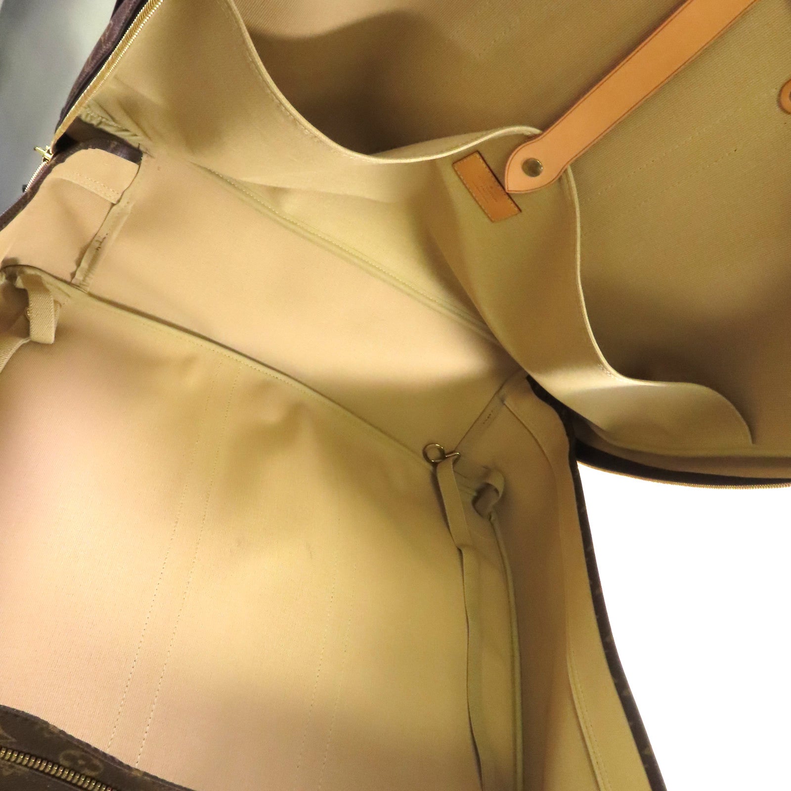 LOUIS VUITTON Monogram Sirius 55 Boston Bag金扣手提袋啡色