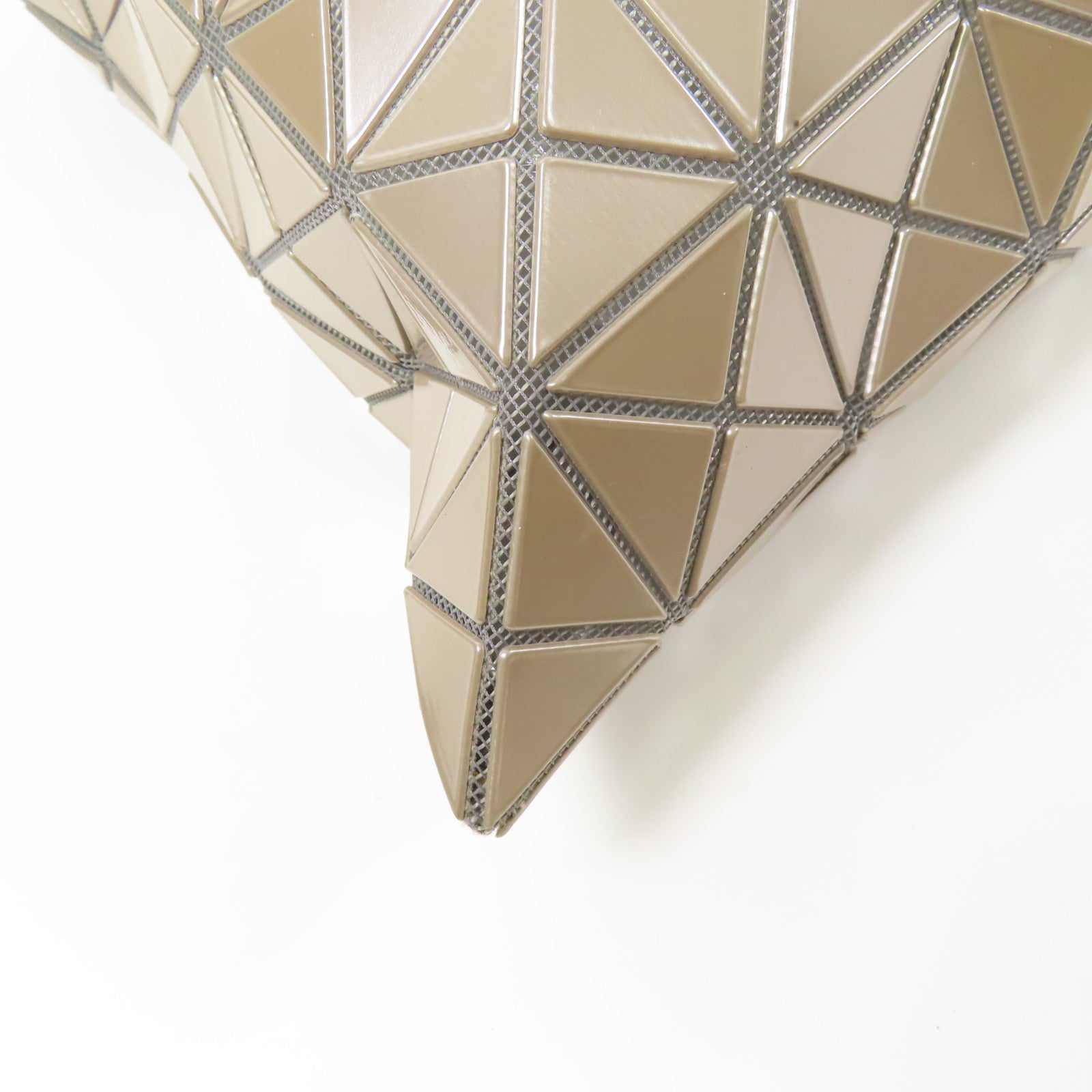 BAO BAO ISSEYMIYAKE Tote Bag PVC Gold