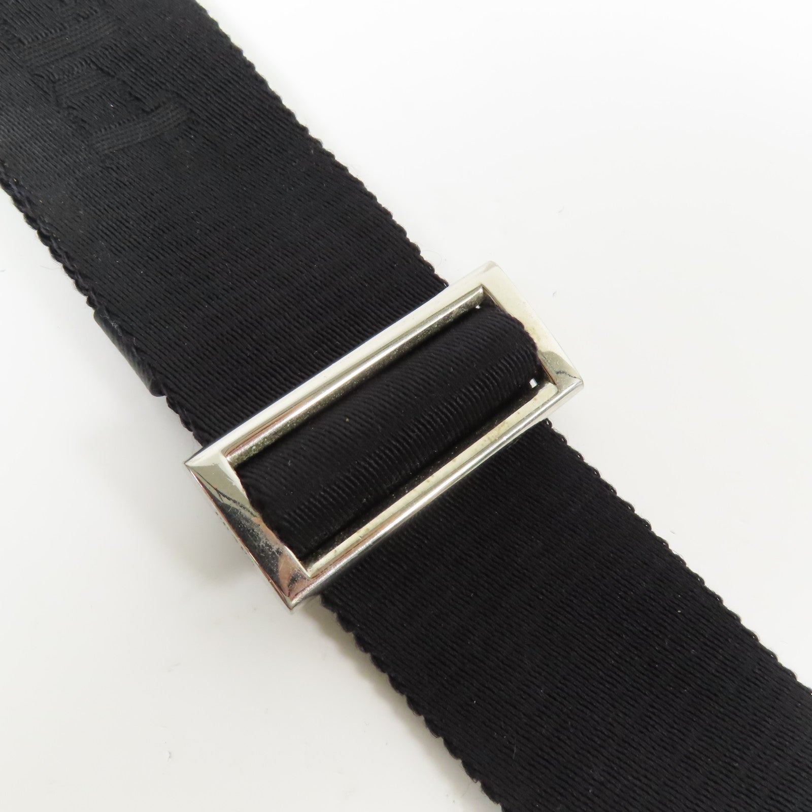 PRADA 尼龍Shoulder Bag銀扣肩背袋