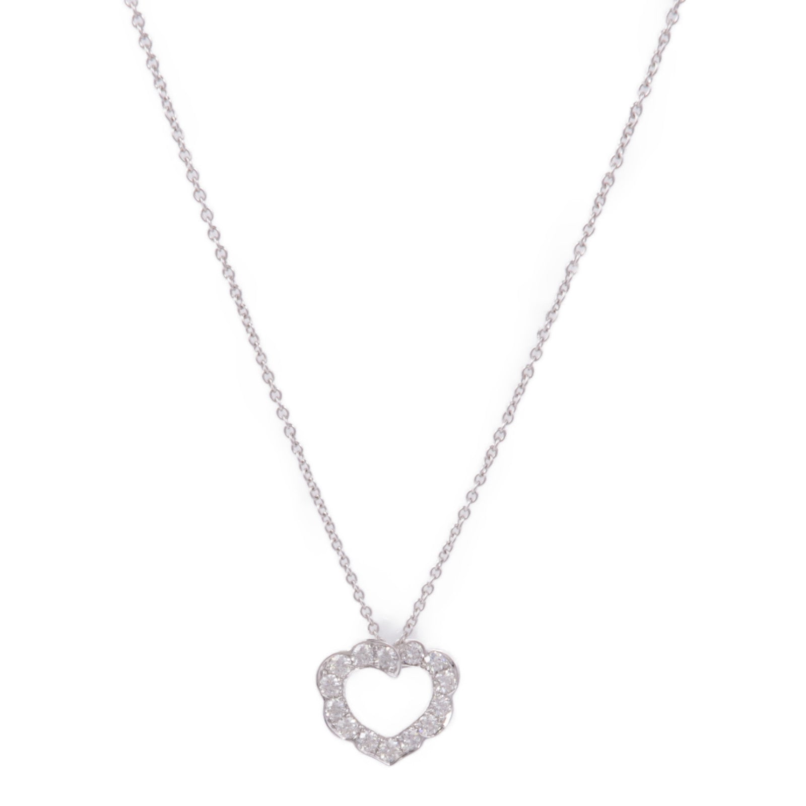 JEWELRY 【激減優惠】18K白金Diamond Necklace鑽石項鍊