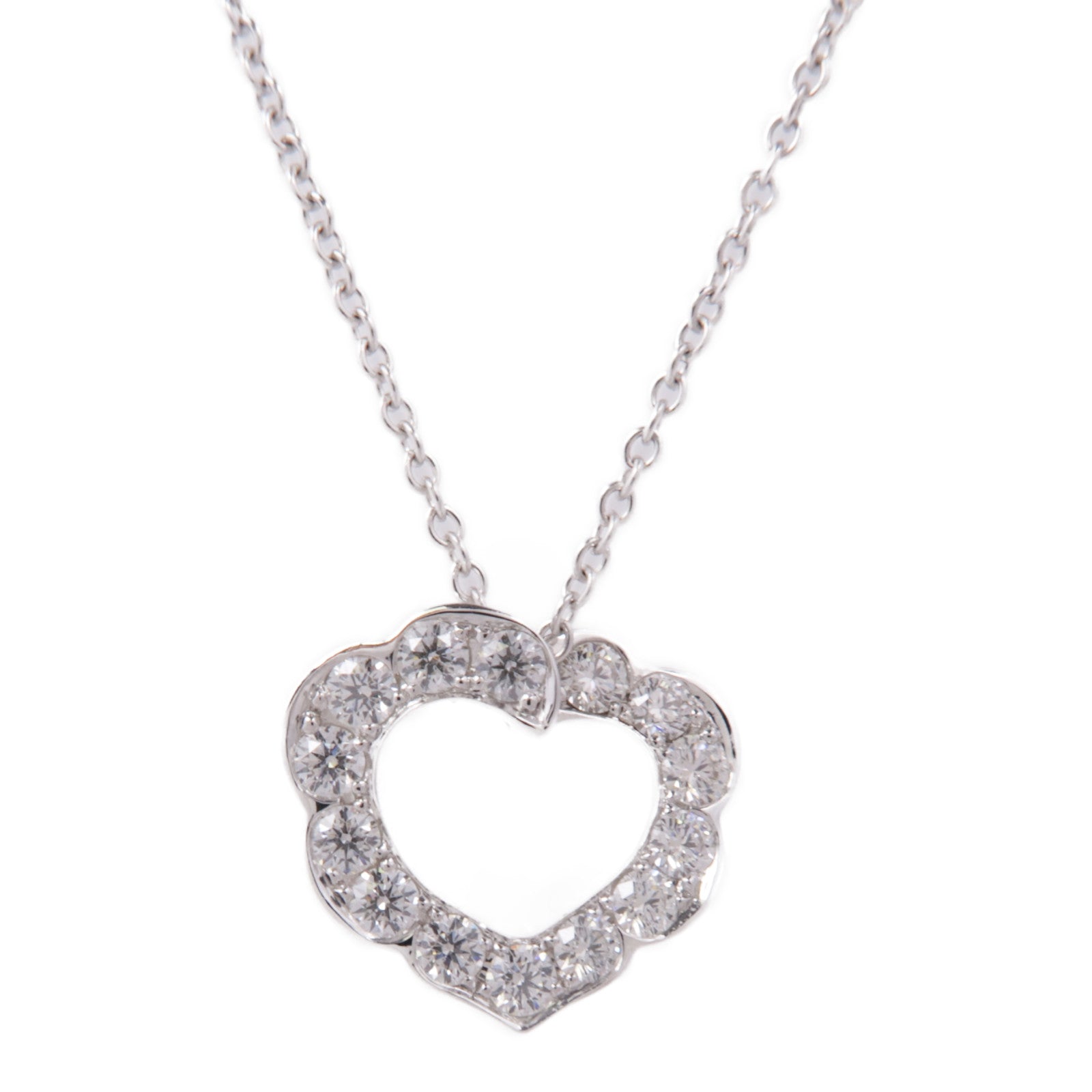 JEWELRY 【激減優惠】18K白金Diamond Necklace鑽石項鍊