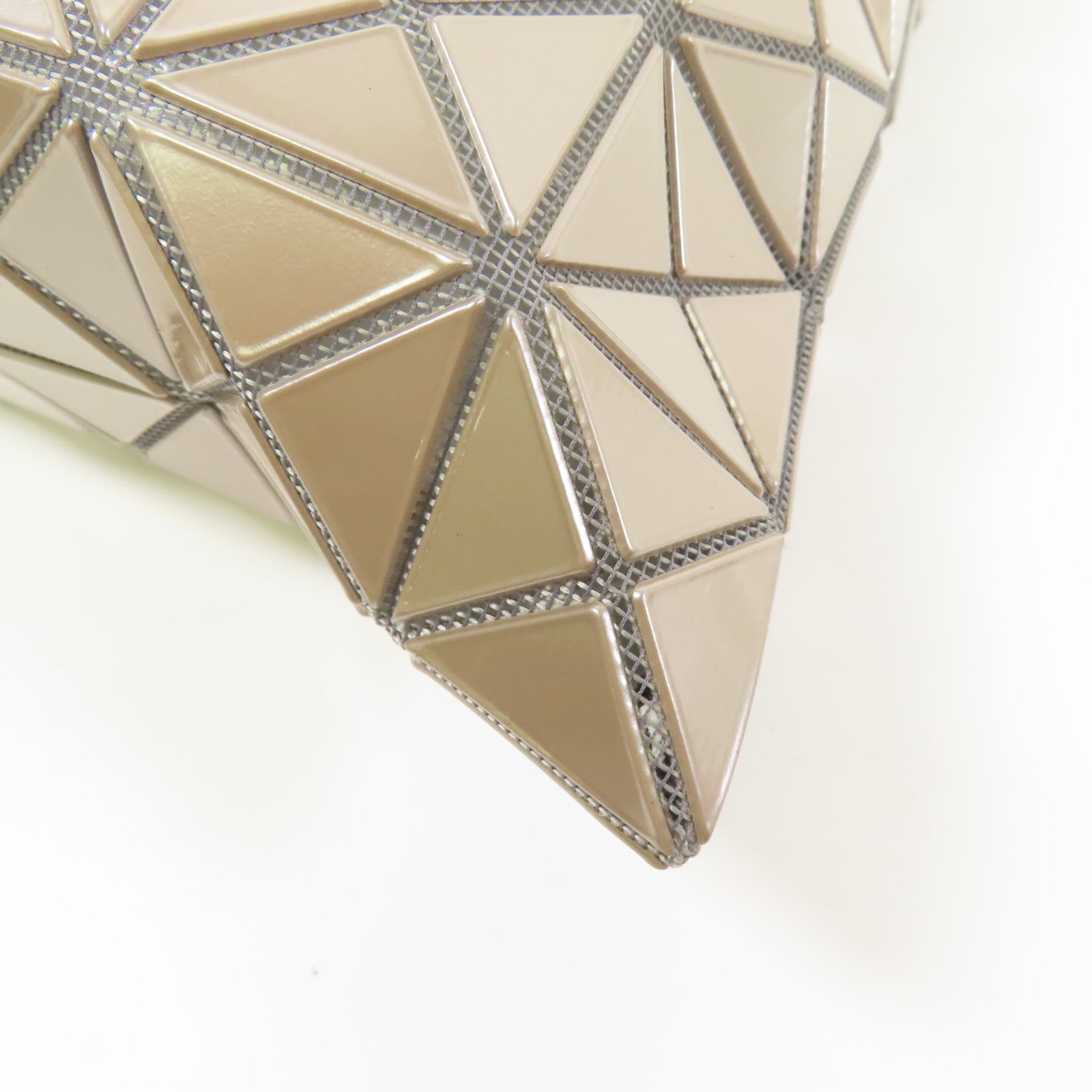 BAO BAO ISSEYMIYAKE Tote Bag PVC Gold
