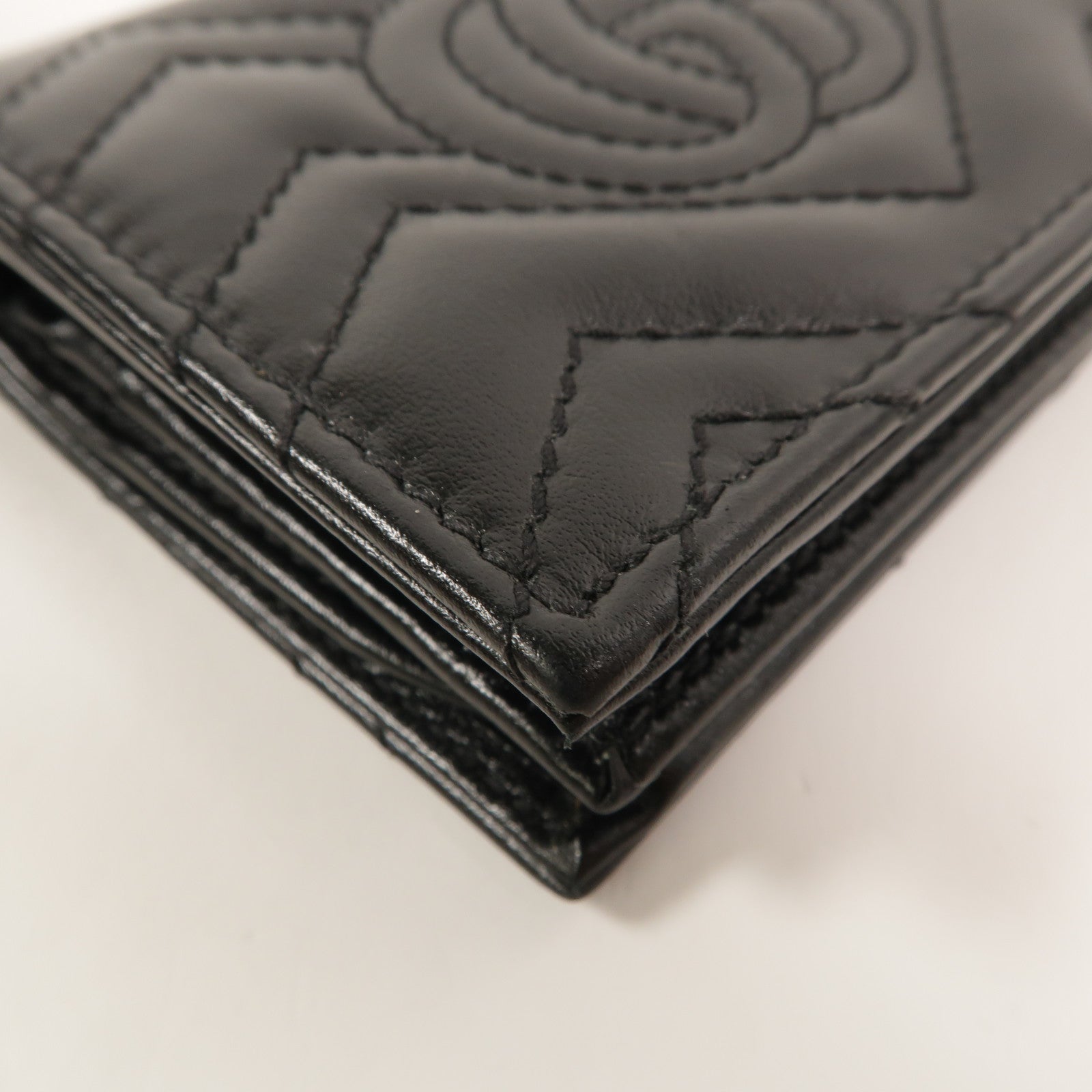 GUCCI 牛皮皮革GG Marmont Wallet錢包