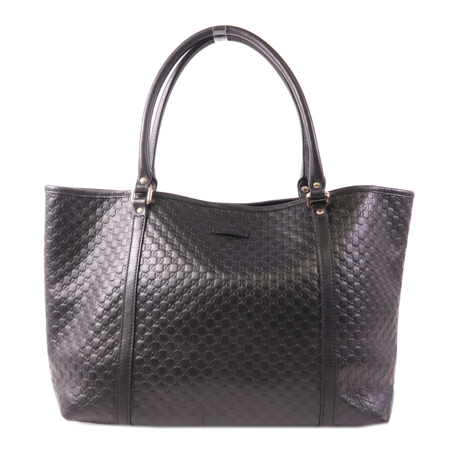 GUCCI 牛皮皮革Micro Guccissima Tote金扣肩背袋