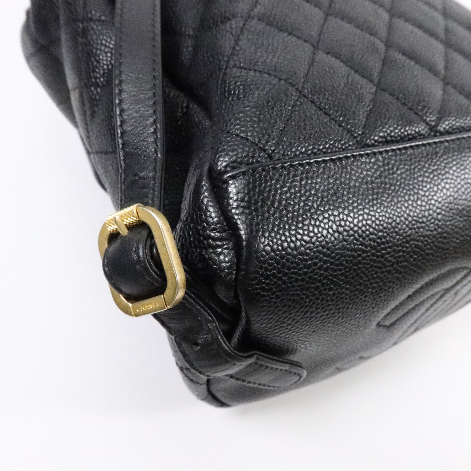CHANEL 牛皮皮革Filigree Backpack背包