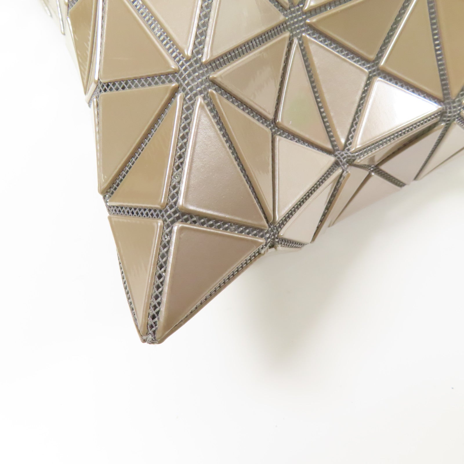BAO BAO ISSEYMIYAKE Tote Bag PVC Gold