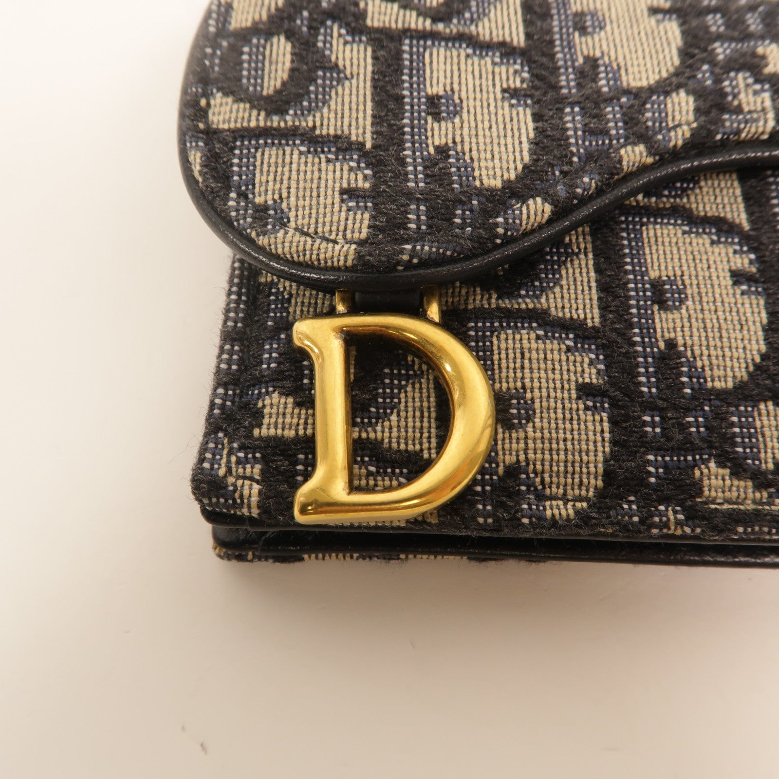 Dior Oblique帆布Saddle Card Case卡片套