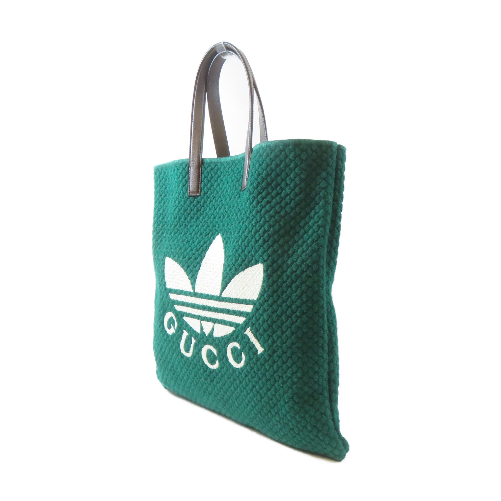 GUCCI 布料Gucci Adidas Medium Tote Bag手挽袋綠色/粉紅色