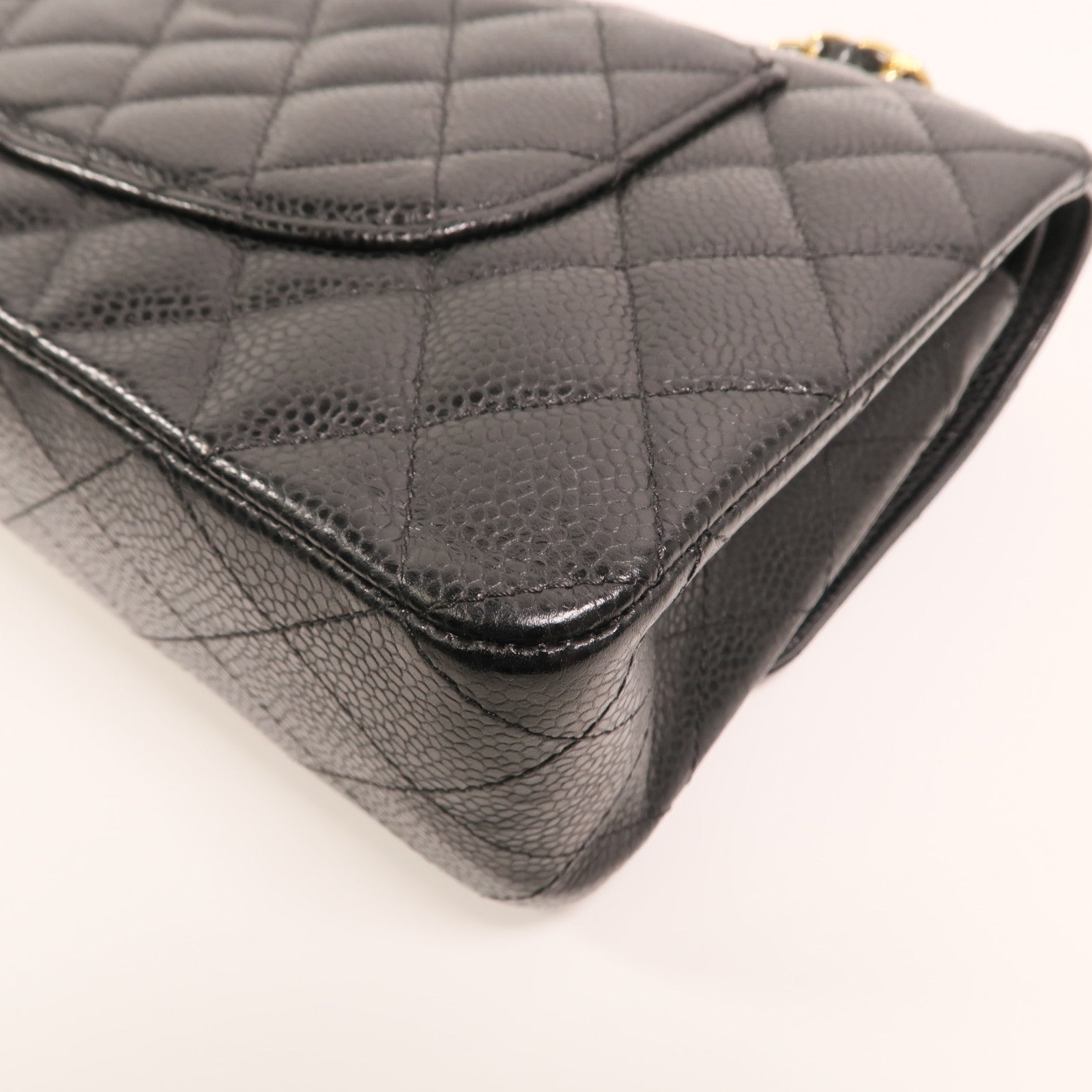 CHANEL 牛皮皮革Classic 25金扣鏈帶肩背袋