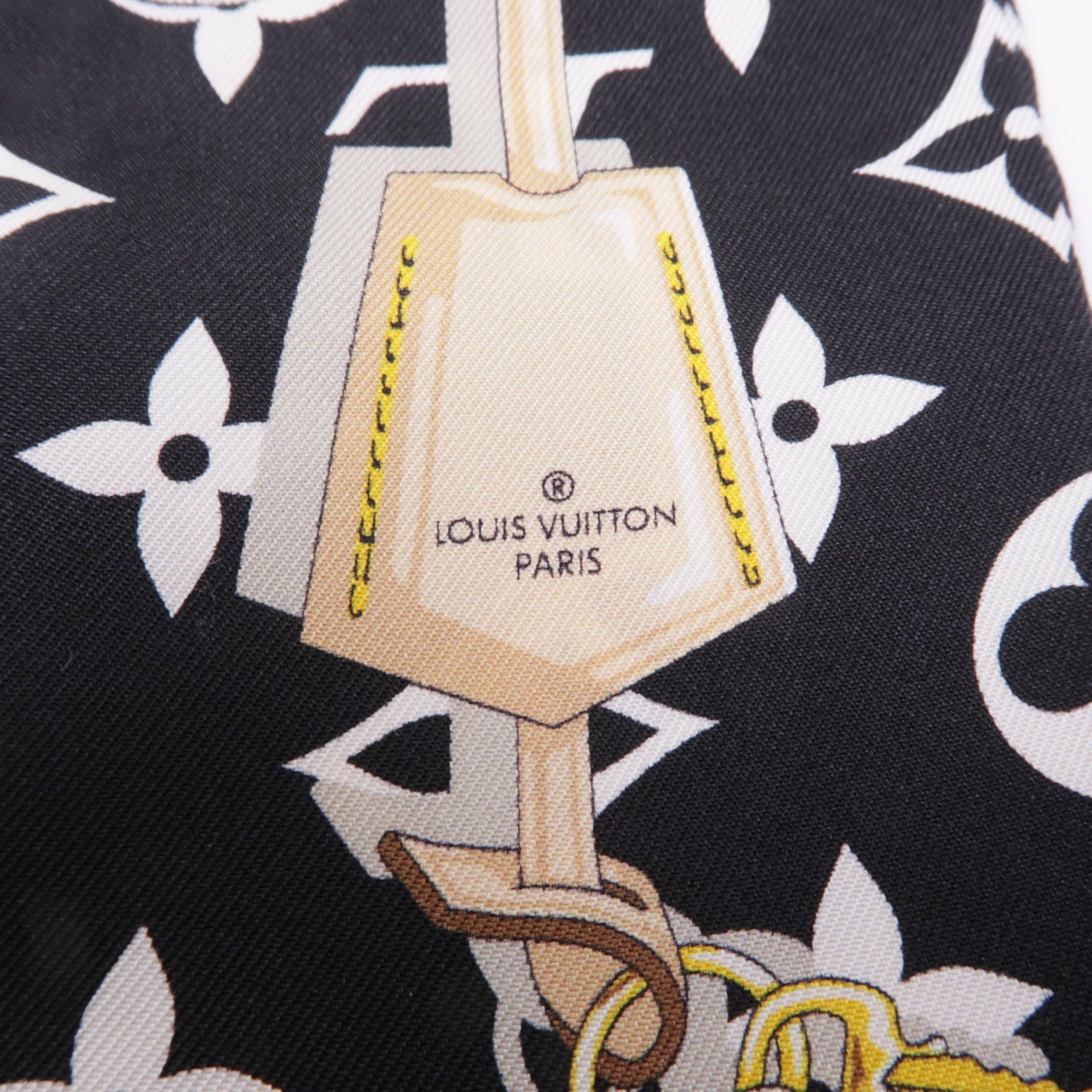 LOUIS VUITTON 絲質Monogram Confidential Bandeau絲巾