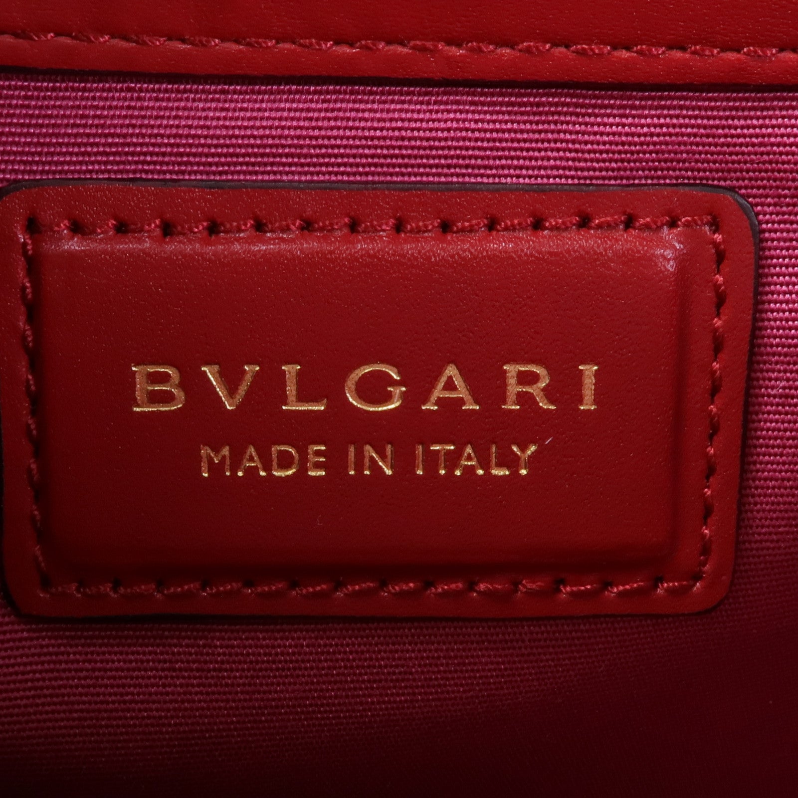 BVLGARI 牛皮皮革Shoulder Bag金扣肩背袋