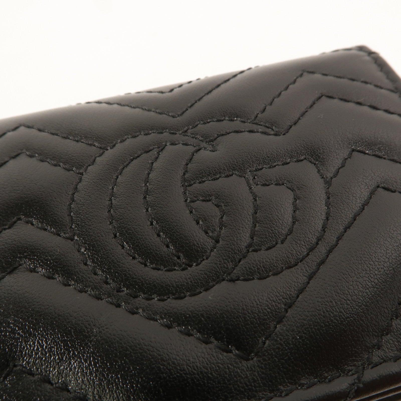 GUCCI 牛皮皮革GG Marmont Wallet錢包