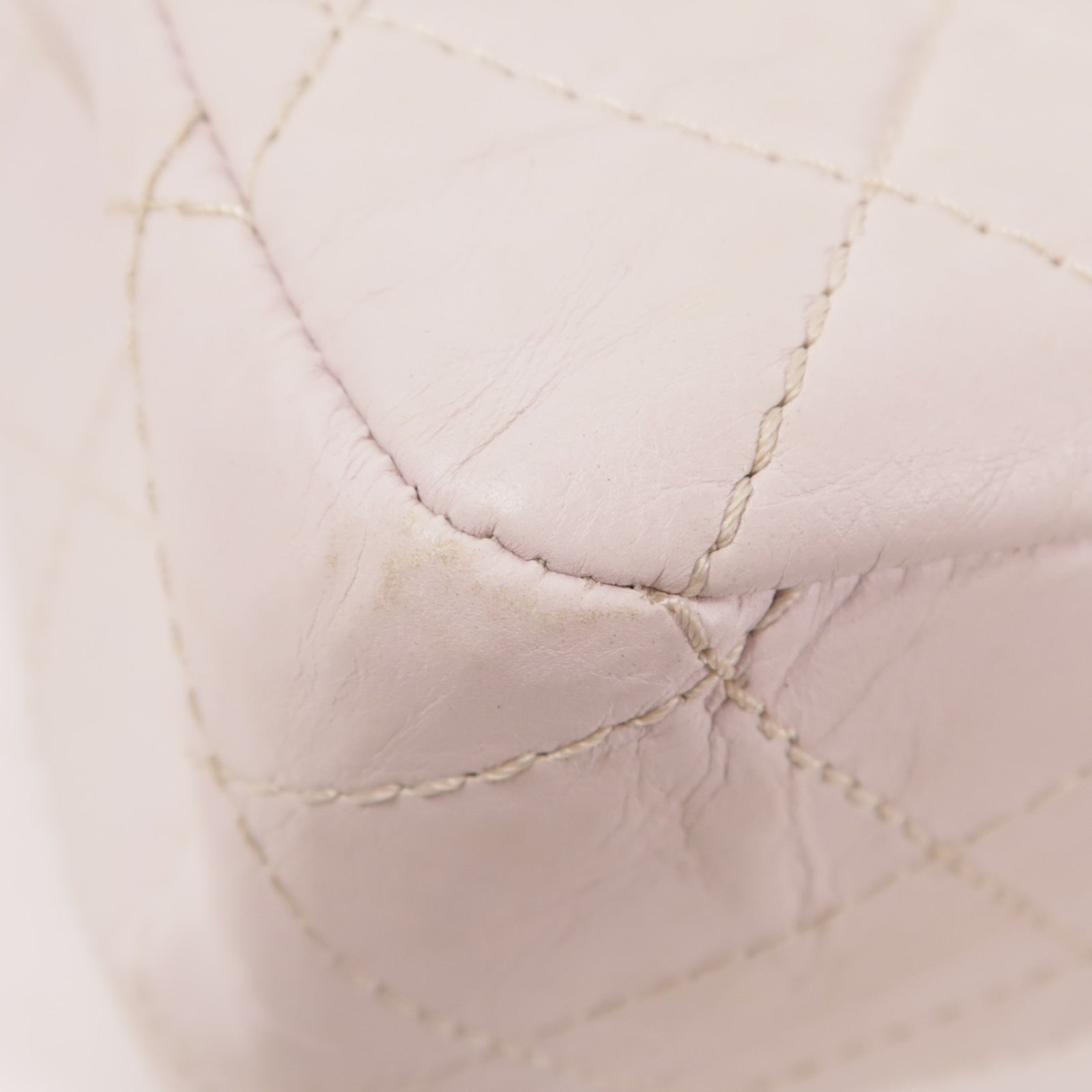 CHANEL 【激減優惠】牛皮皮革2.55 Jumbo鏈帶肩背袋