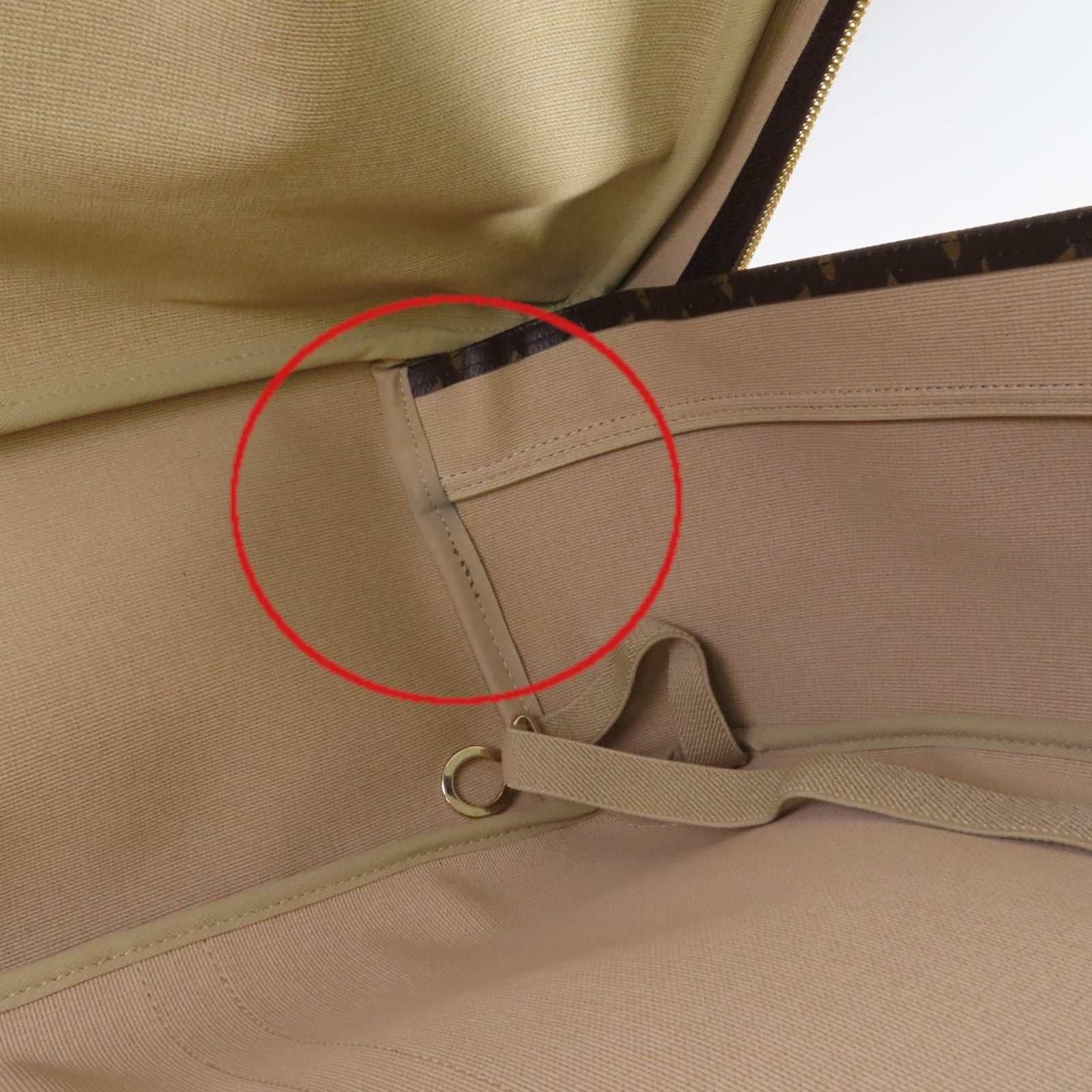 LOUIS VUITTON Monogram Sirius 55 Boston Bag金扣手提袋啡色