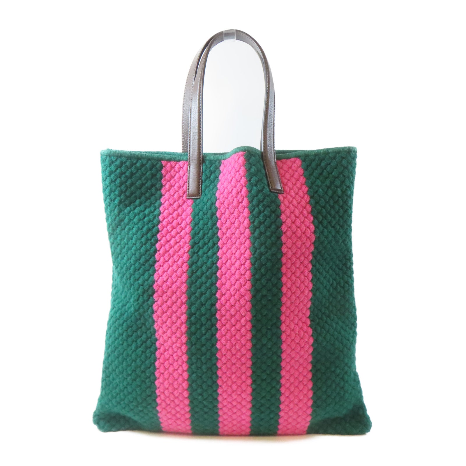 GUCCI 布料Gucci Adidas Medium Tote Bag手挽袋綠色/粉紅色