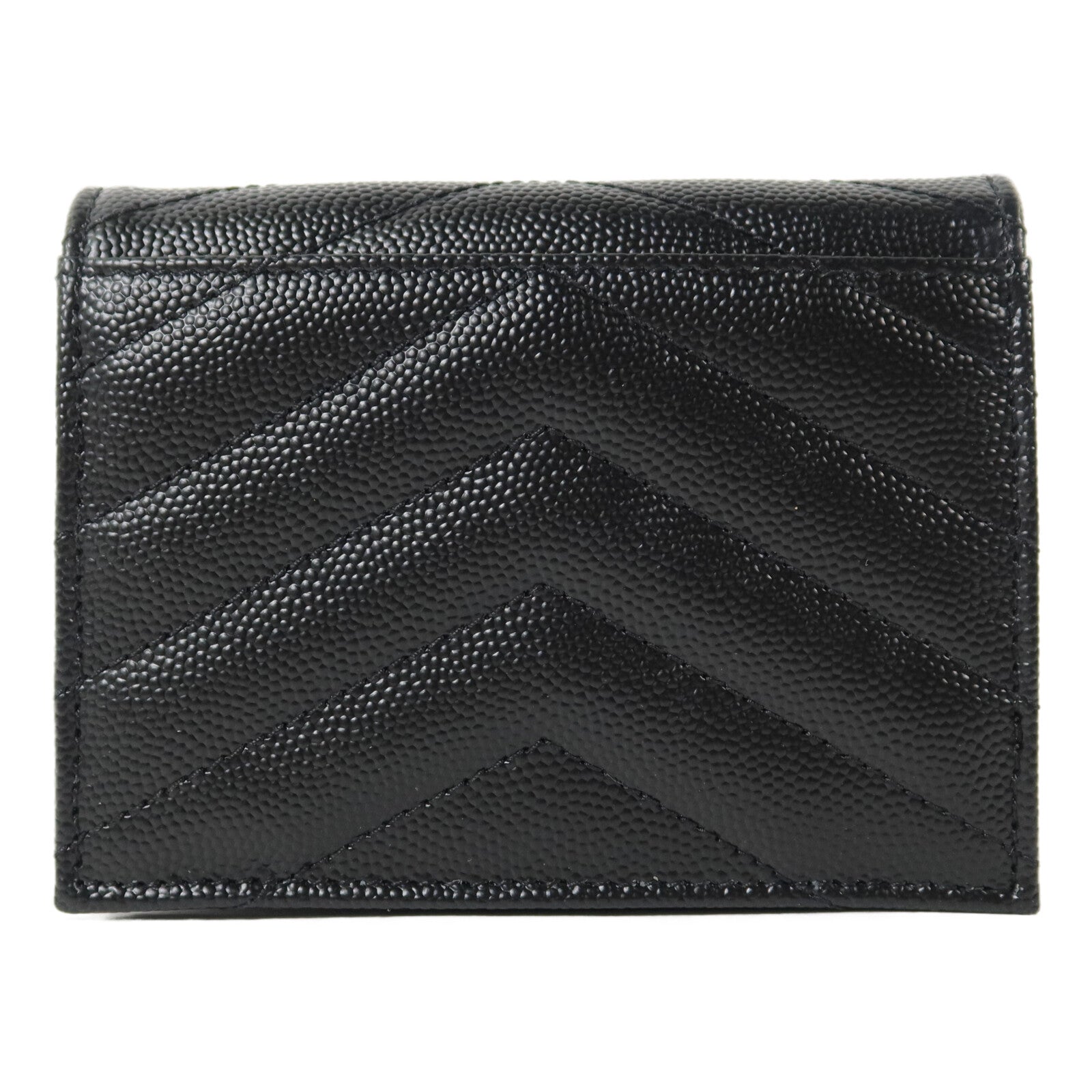 SAINT LAURENT 牛皮皮革Cassandre Matelasse Flap Card Case錢包