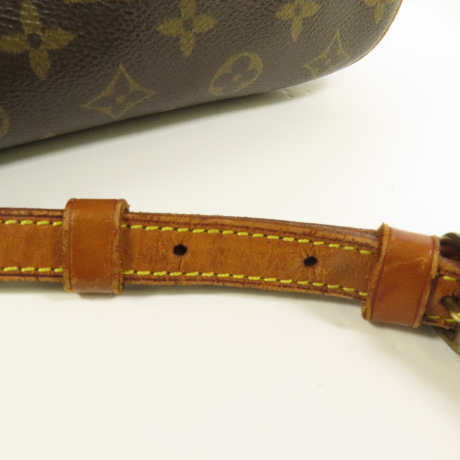 LOUIS VUITTON Monogram Blois金扣肩背袋棕色