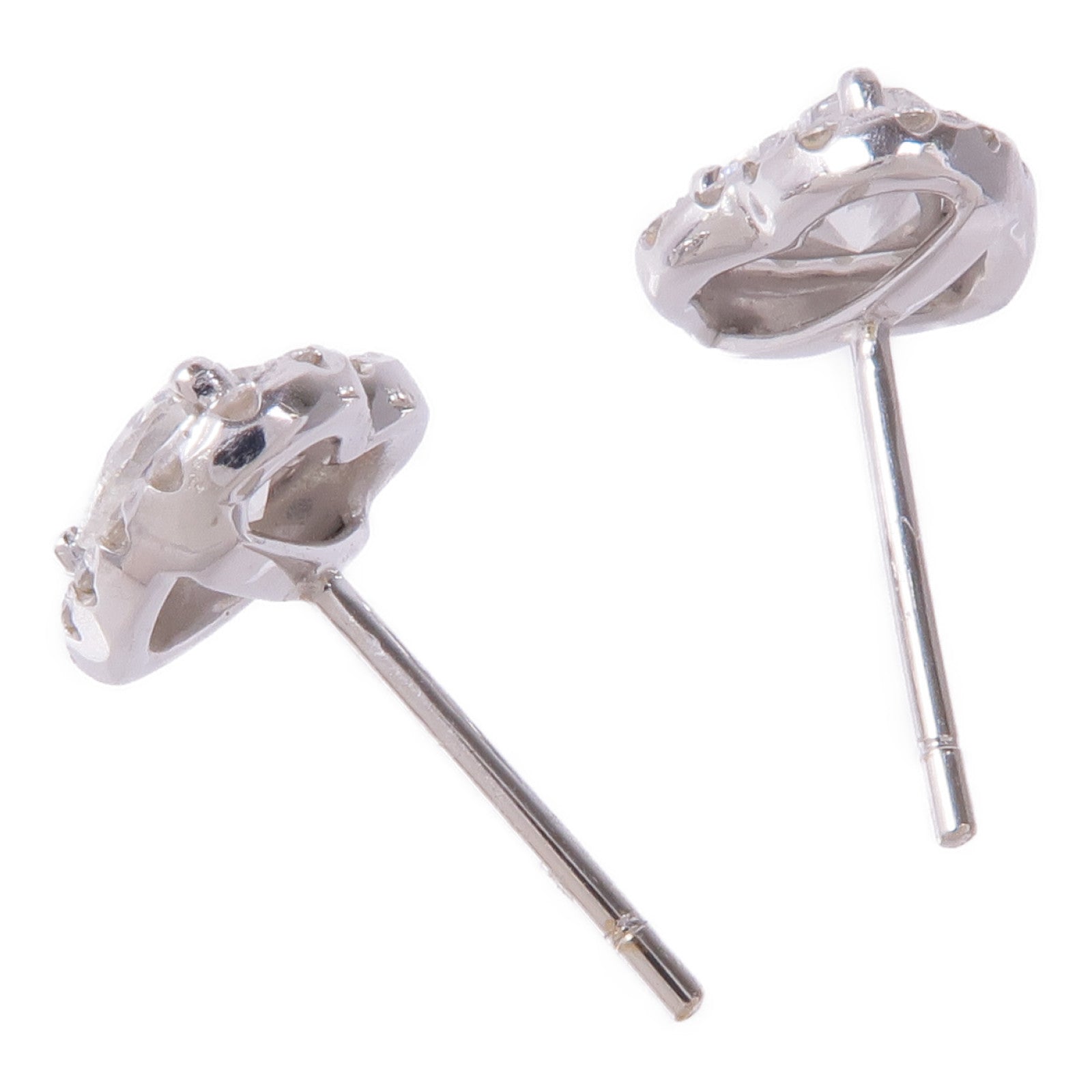 JEWELRY 18K白金Diamond Earrings鑽石耳環