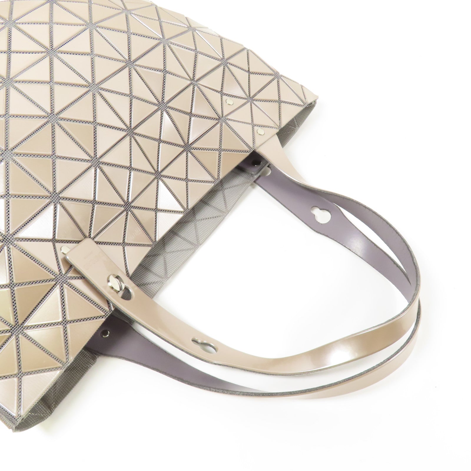 BAO BAO ISSEYMIYAKE Tote Bag PVC Gold