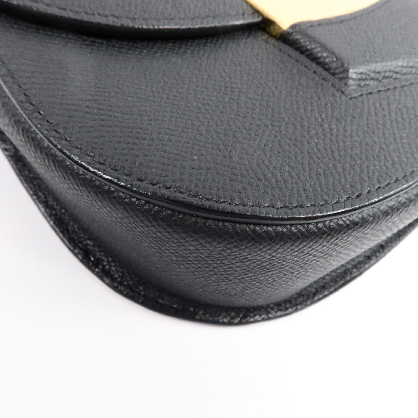 CELINE 牛皮皮革Trotteur Small金扣肩背袋