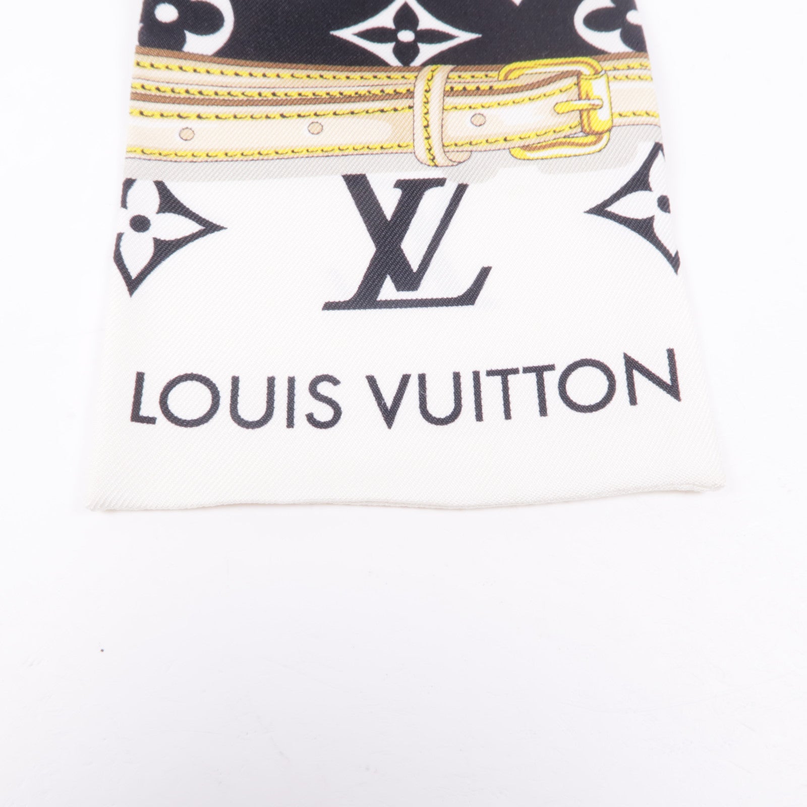 LOUIS VUITTON 絲質Monogram Confidential Bandeau絲巾