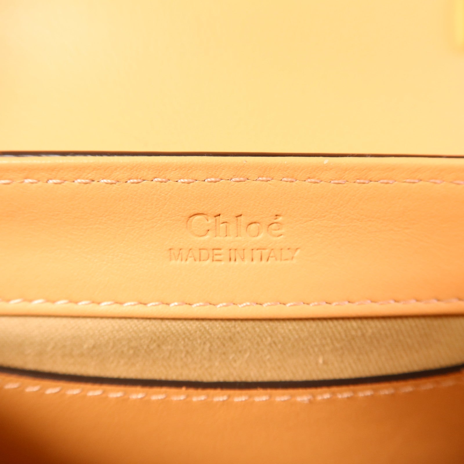 Chloe 皮革2 Way Shoulder Bag金扣手挽肩背兩用袋