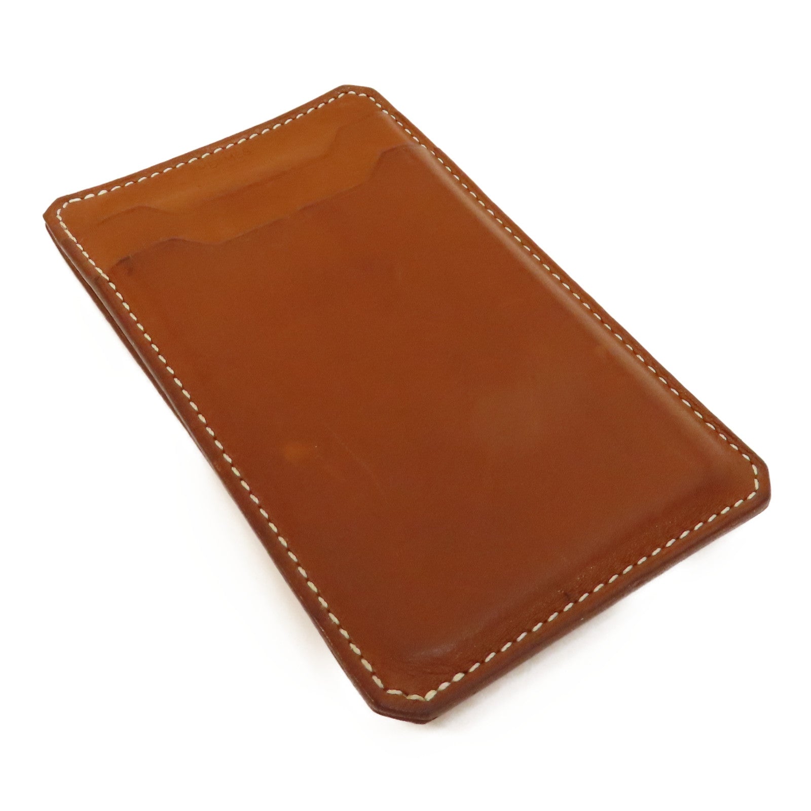 HERMES 牛皮皮革Card Case卡片套啡色