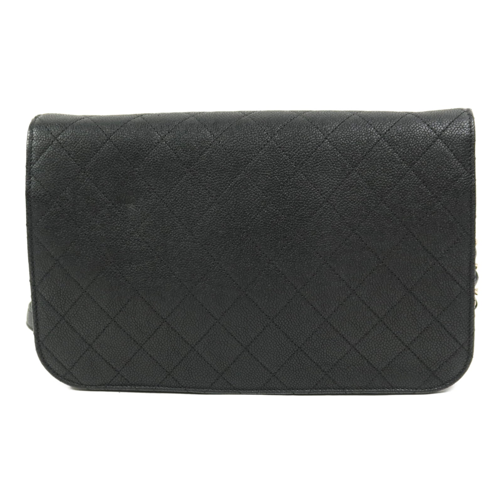 CHANEL 牛皮皮革Chain Shoulder鏈帶肩背袋