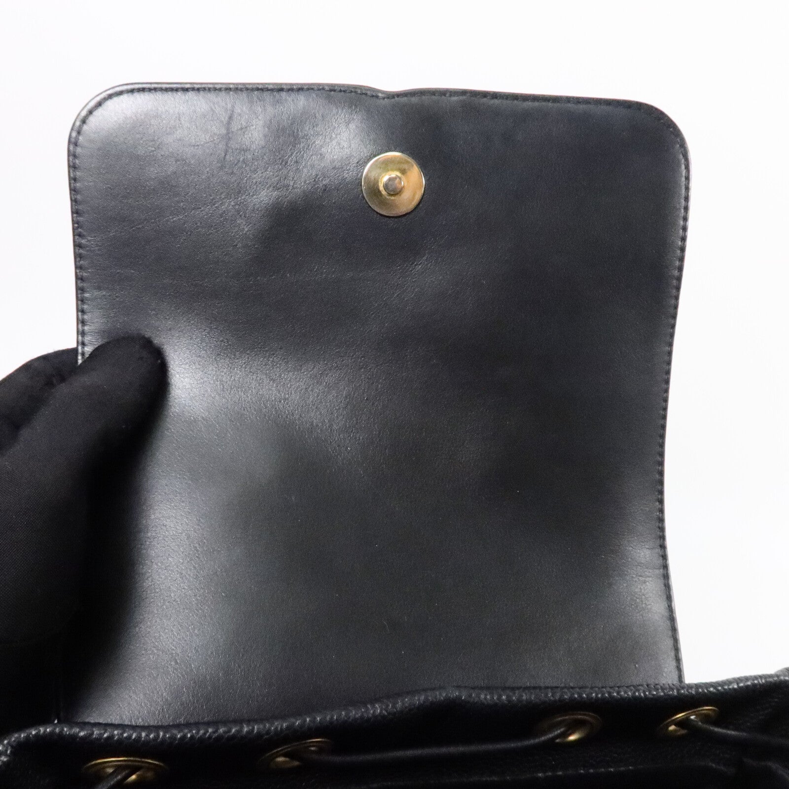 CHANEL 牛皮皮革Filigree Backpack背包