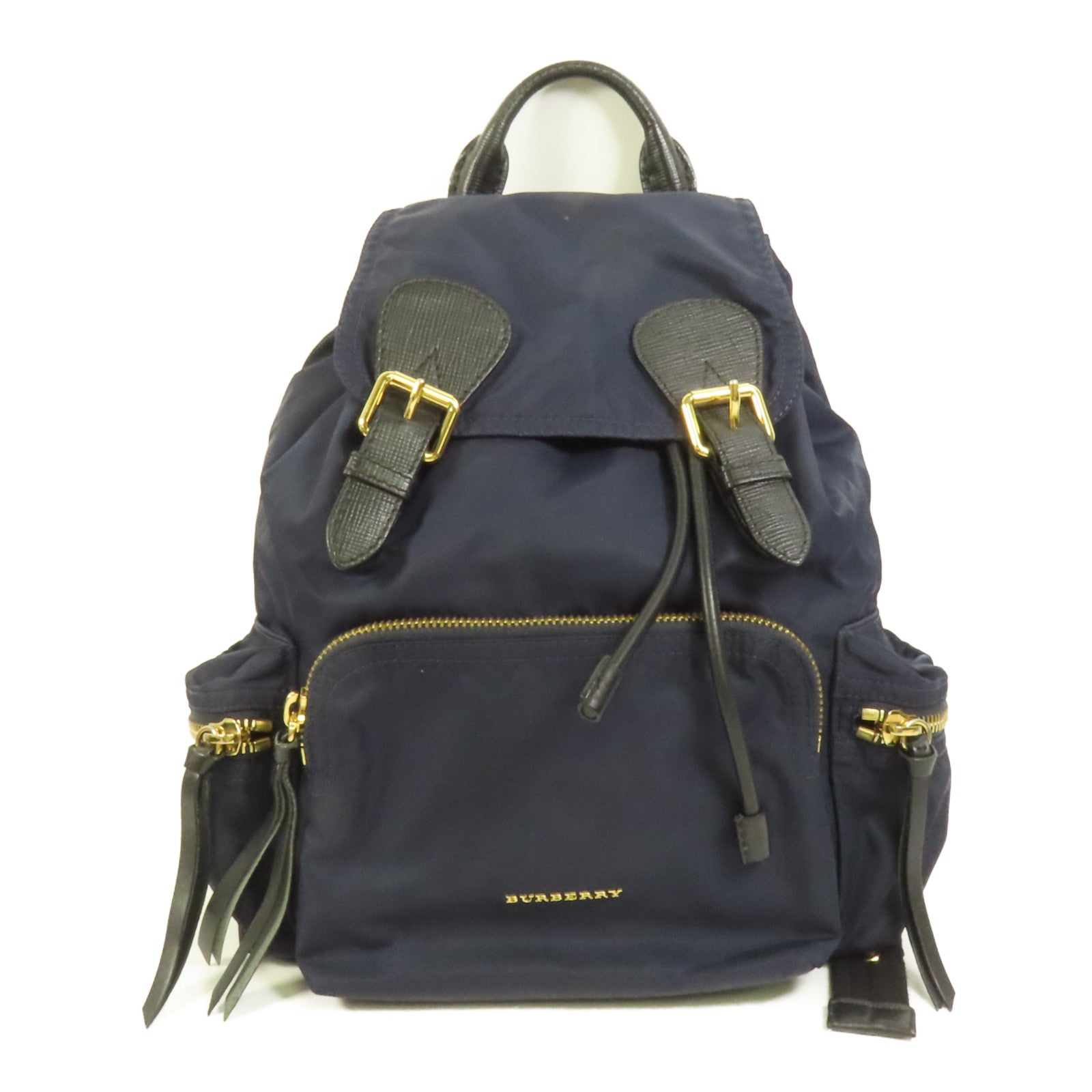 BURBERRY 尼龍Backpack金扣背包