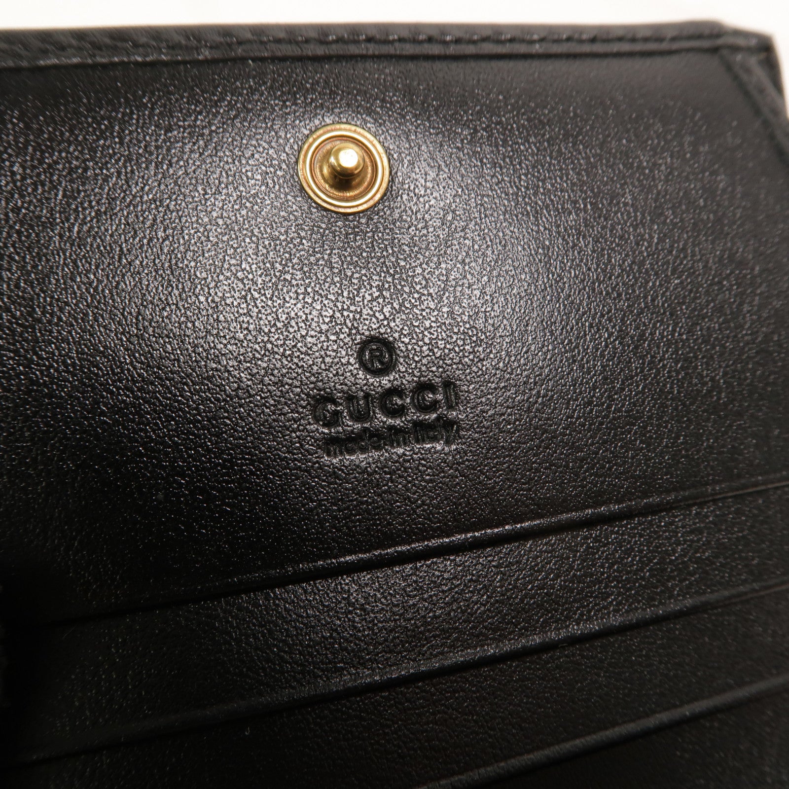 GUCCI 牛皮皮革GG Marmont Wallet錢包