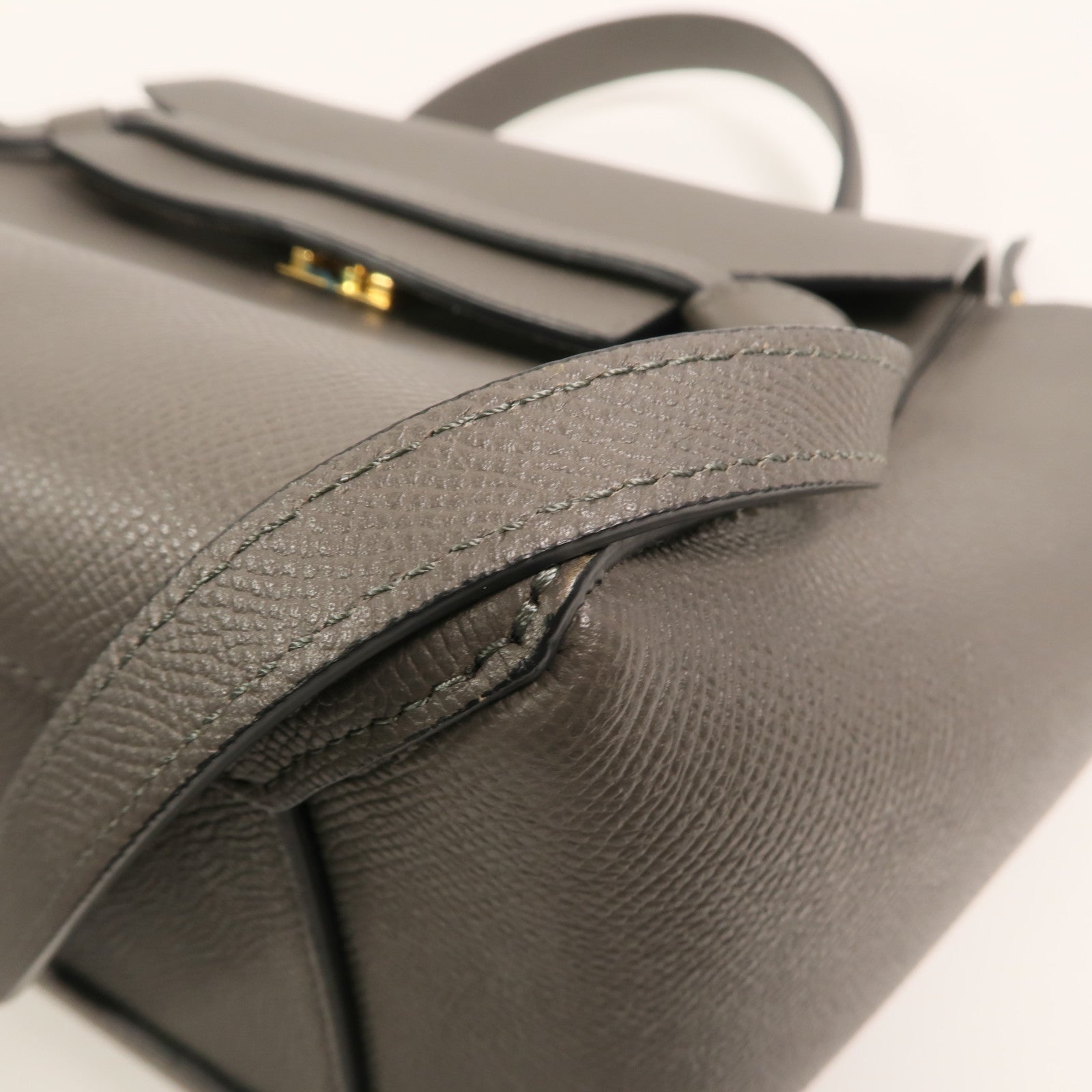CELINE 牛皮皮革Micro Belt Bag手挽肩背兩用袋