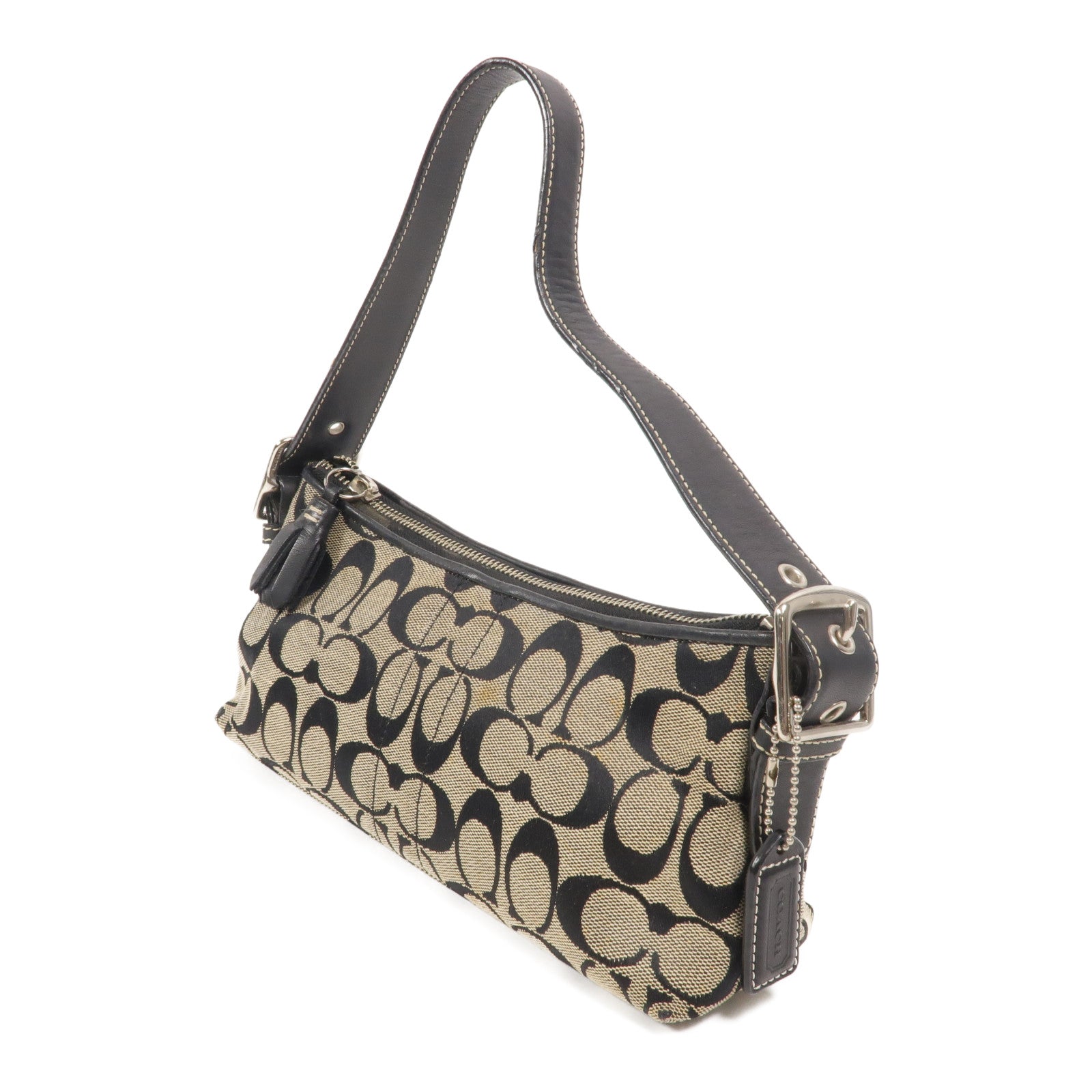 COACH 帆布Shoulder Bag肩背袋