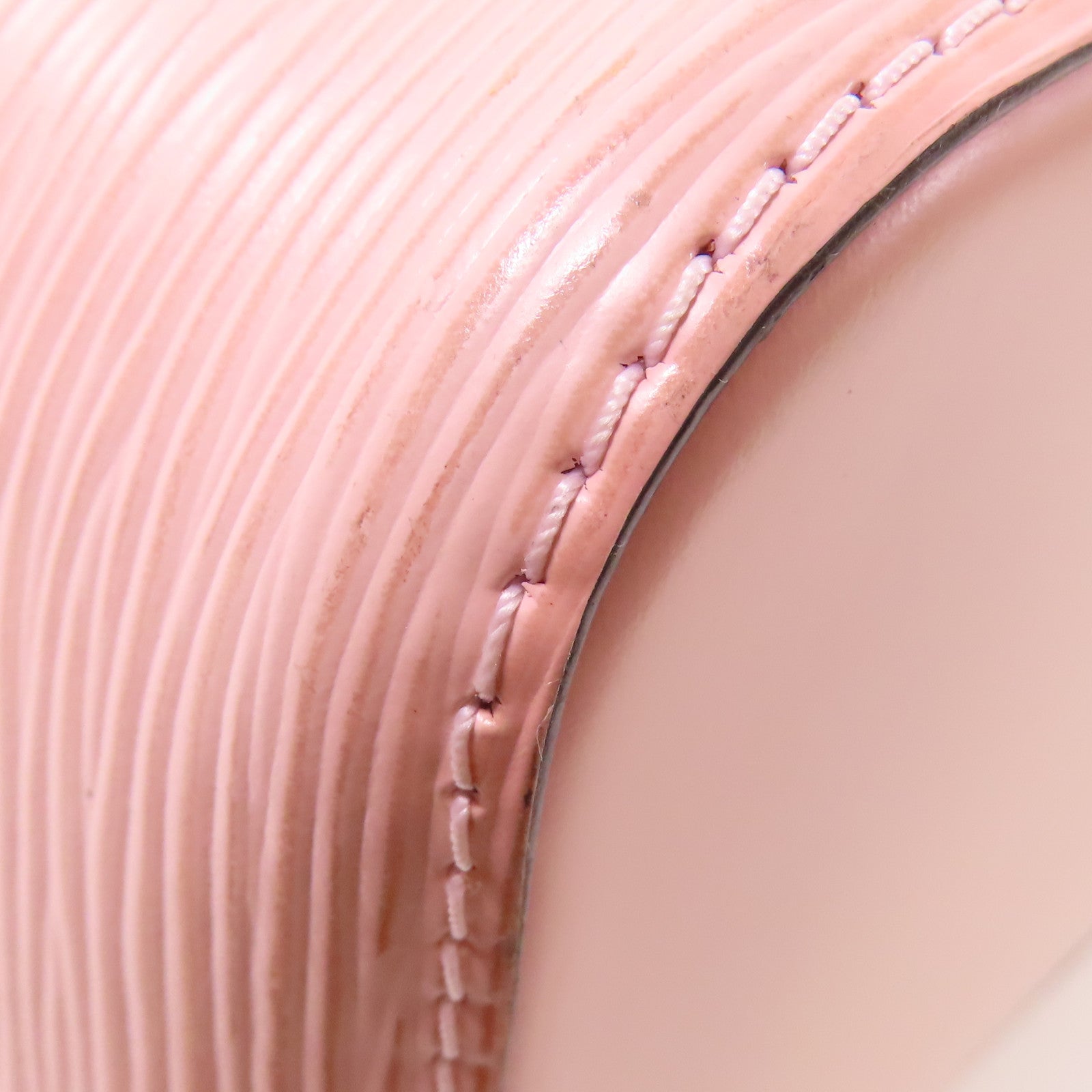 LOUIS VUITTON Epi Neo Noe BB銀扣手挽肩背兩用袋/Rose Ballerine