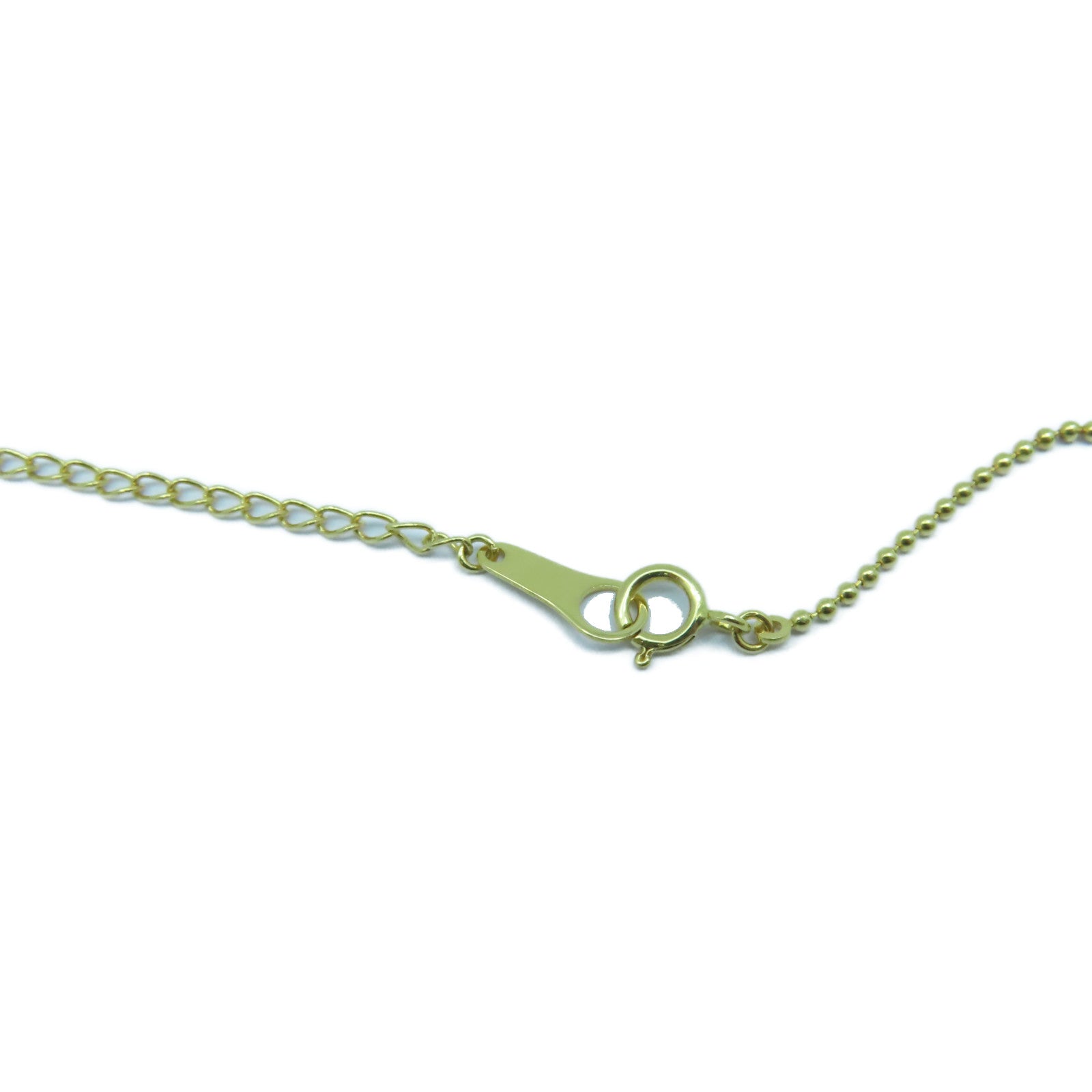 JEWELRY 【激減優惠】18K黃金Emerald Necklace 0.35ct綠寶石/0.30ct鑽石項鍊
