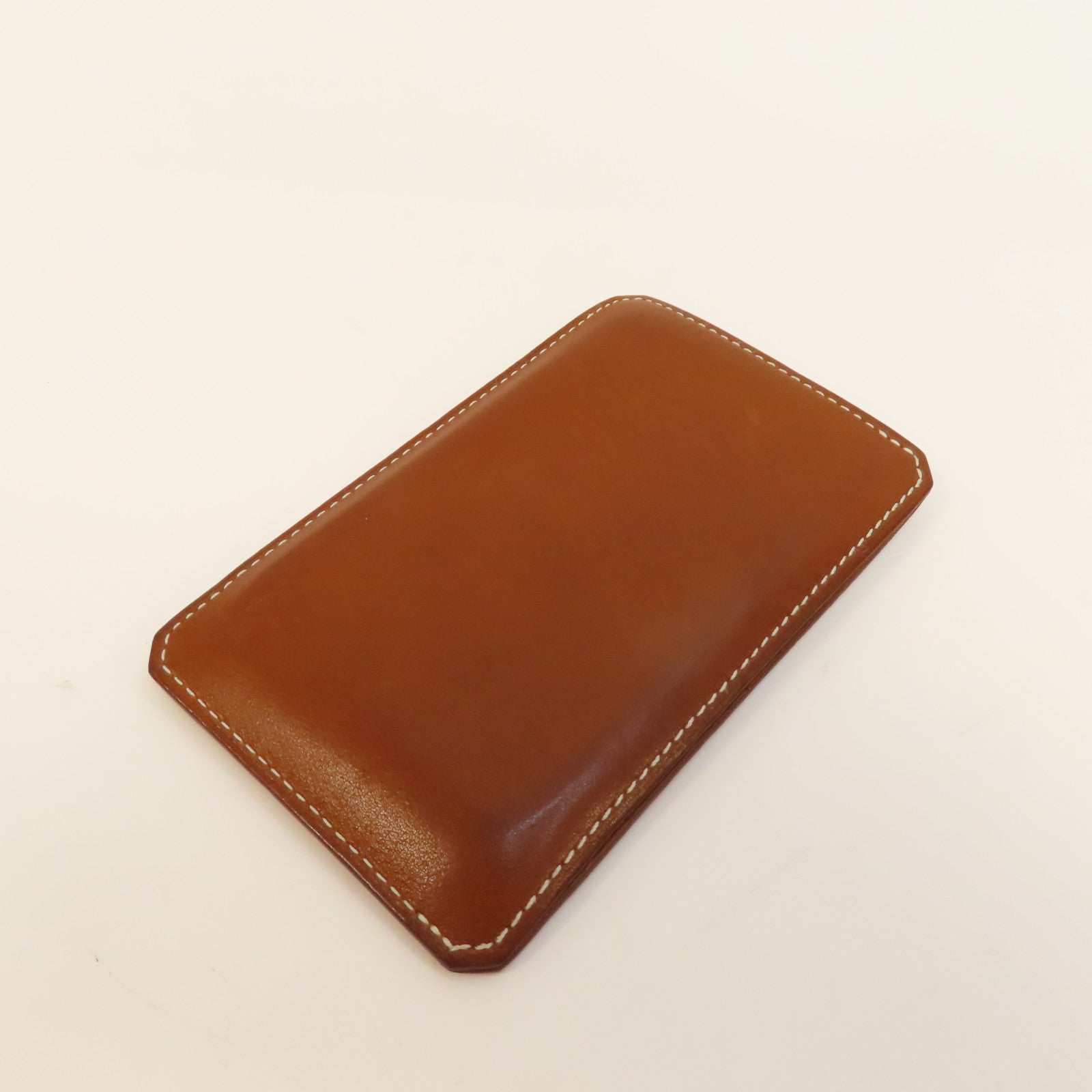 HERMES 牛皮皮革Card Case卡片套啡色