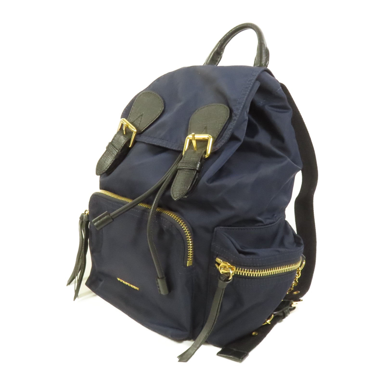 BURBERRY 尼龍Backpack金扣背包