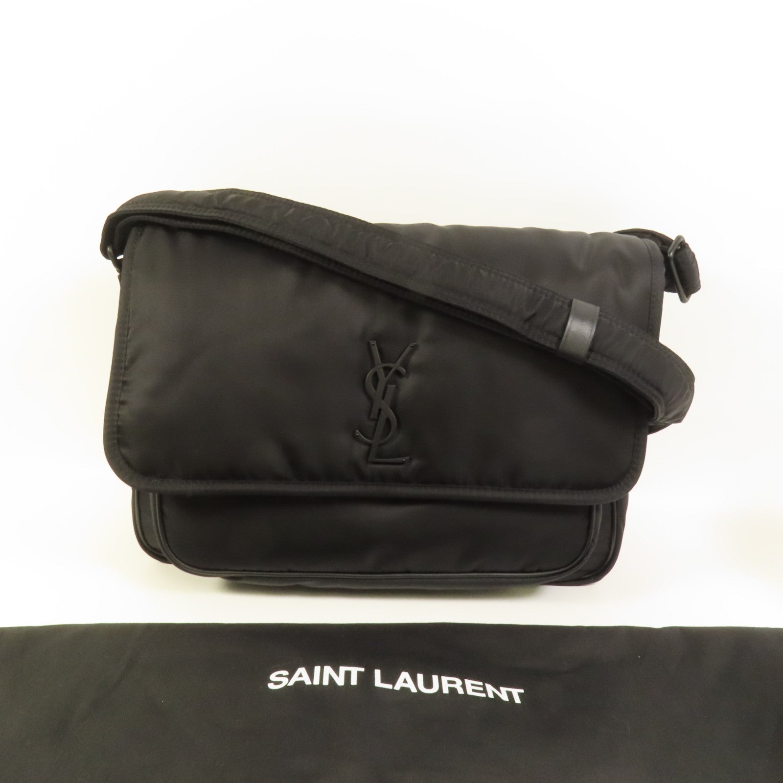 SAINT LAURENT 尼龍Niki Messaage Bag肩背袋