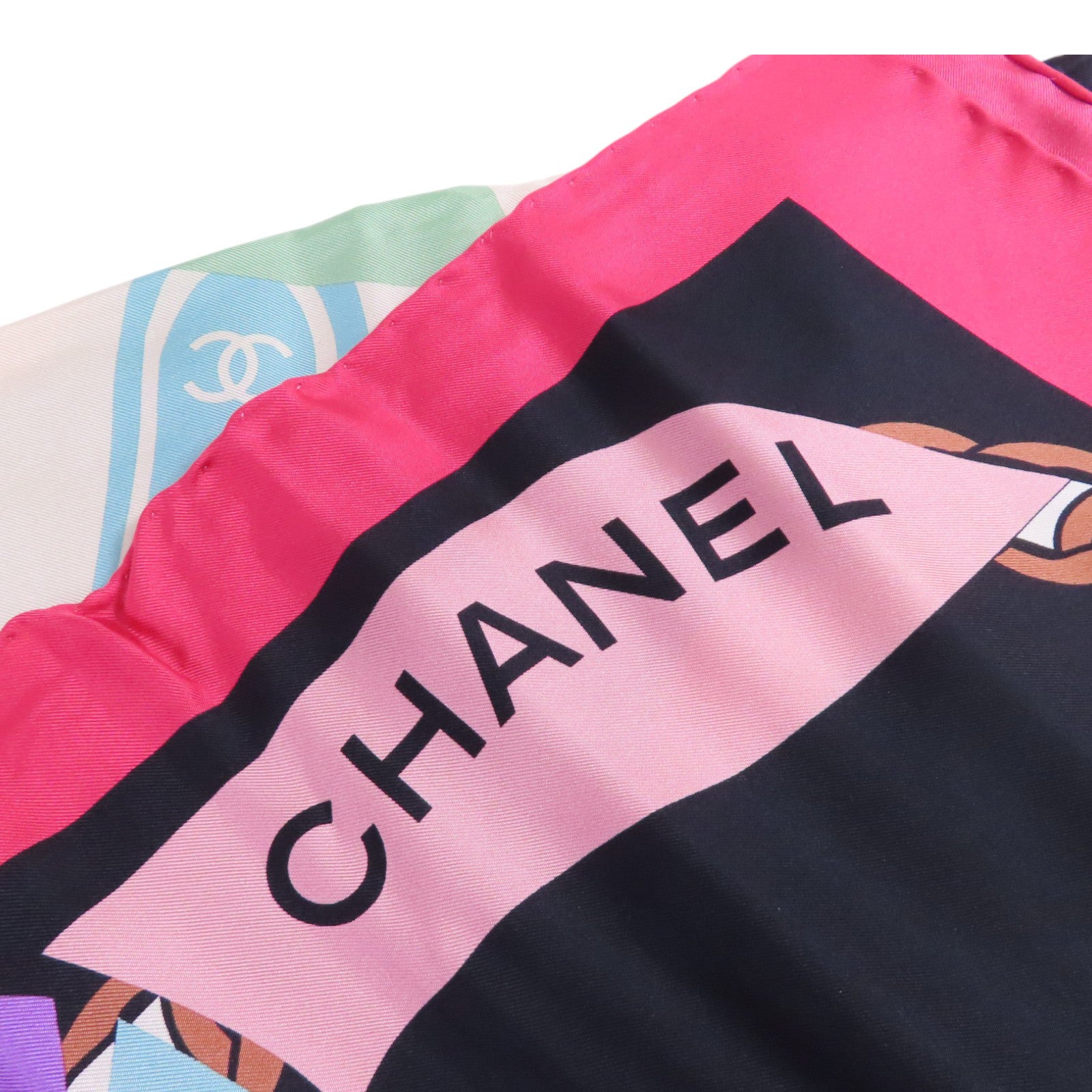 CHANEL 絲質Scarf絲巾