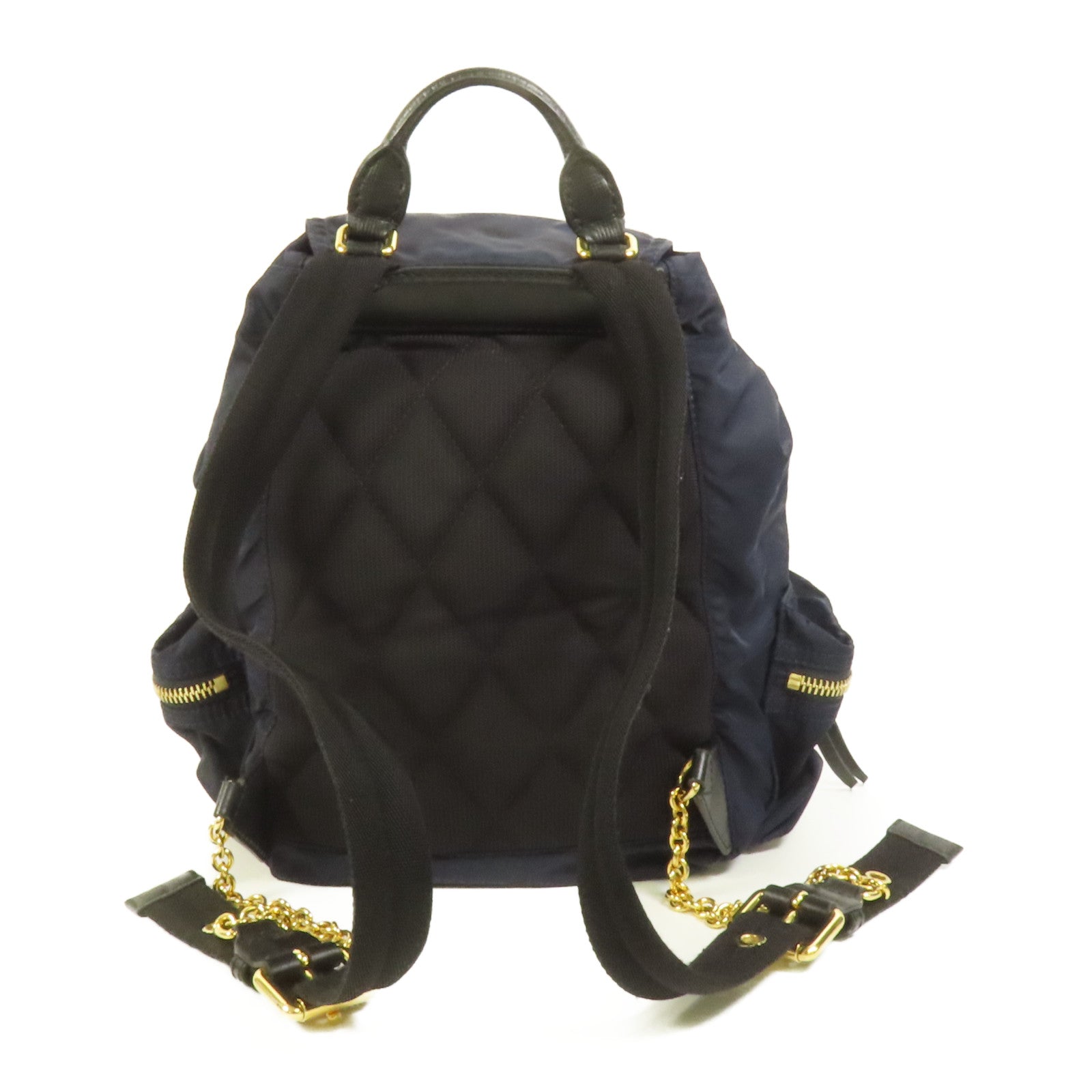 BURBERRY 尼龍Backpack金扣背包