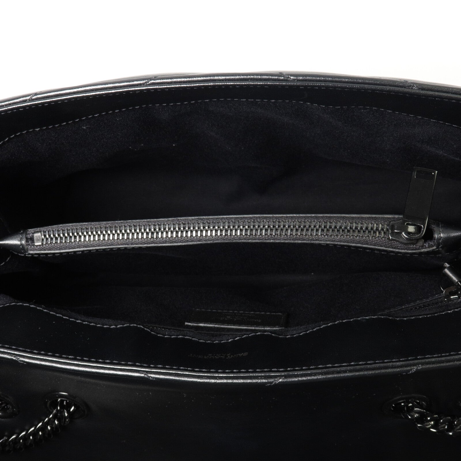 SAINT LAURENT 牛皮皮革LouLou Medium鏈帶肩背袋