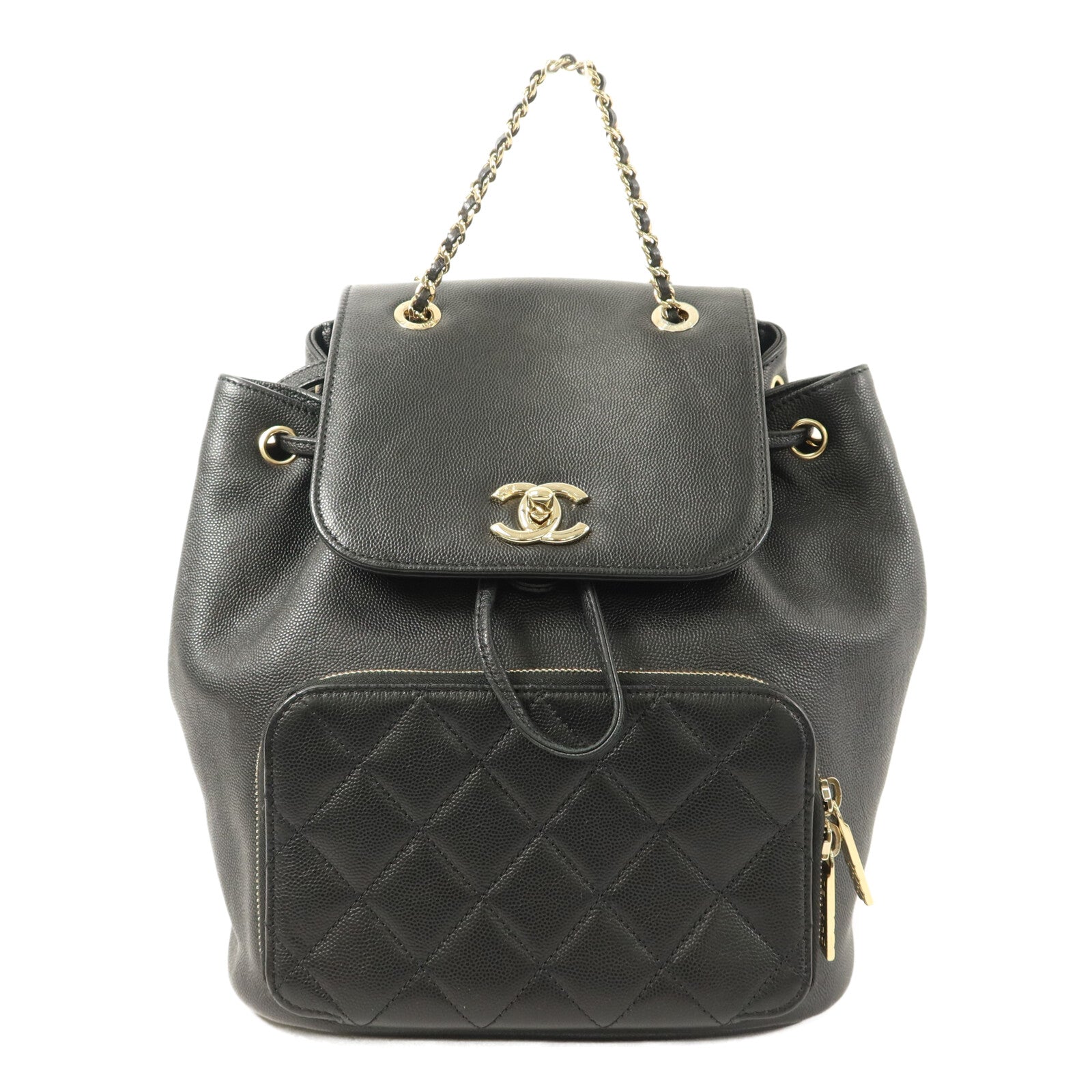 CHANEL 牛皮皮革Affinity Backpack背包