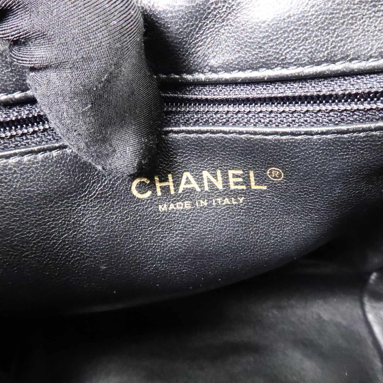 CHANEL 牛皮皮革Filigree Backpack背包
