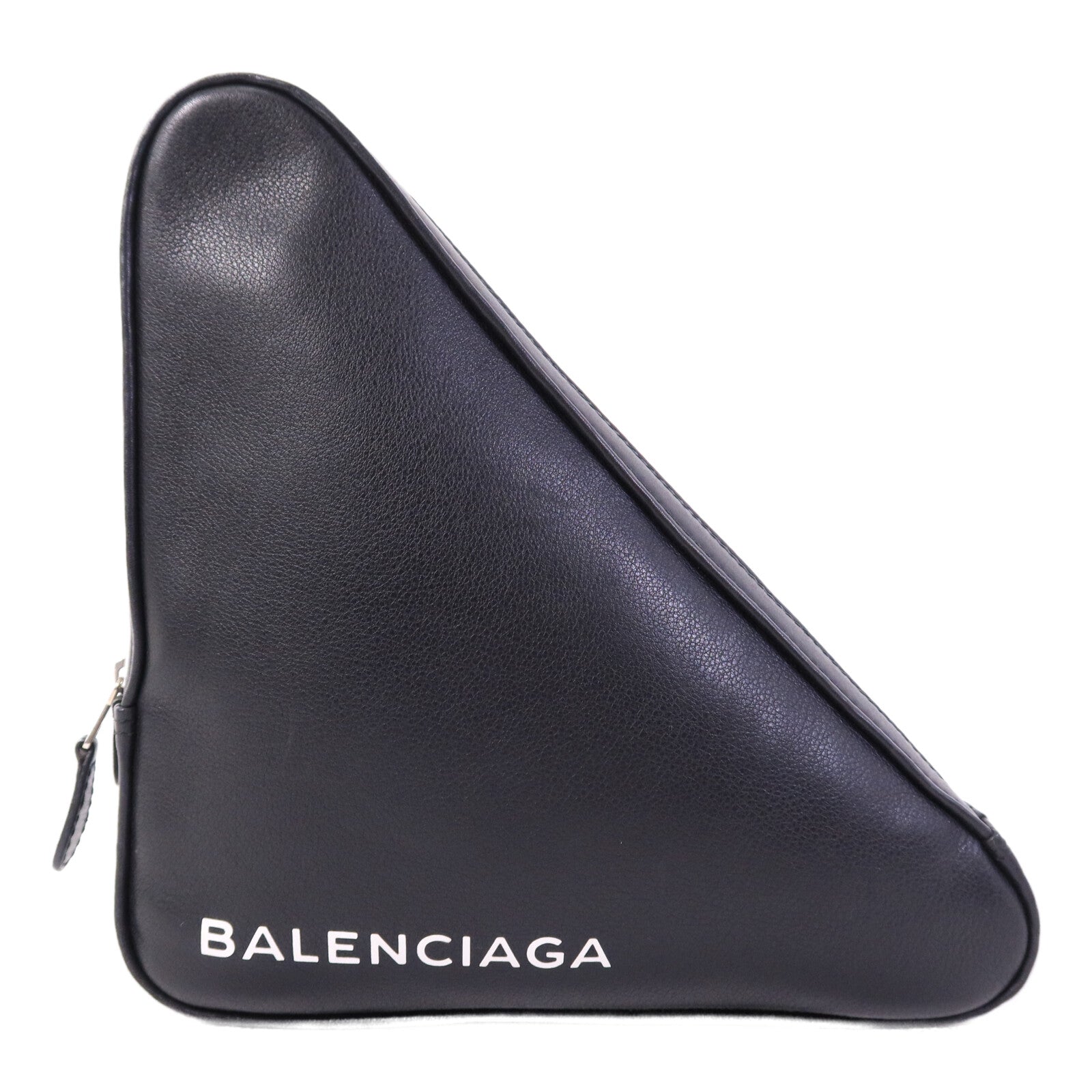 BALENCIAGA 牛皮皮革Triangle Clutch手拿包